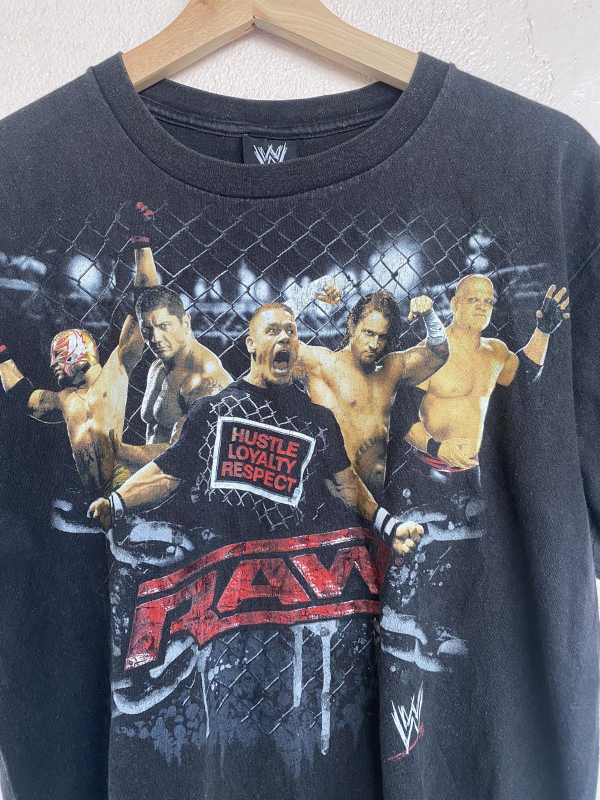 WWE Vintage WWE RAW Tshirt John Cena Kane Rey Mysterio Size US M / EU 48-50 / 2 - 3 Thumbnail