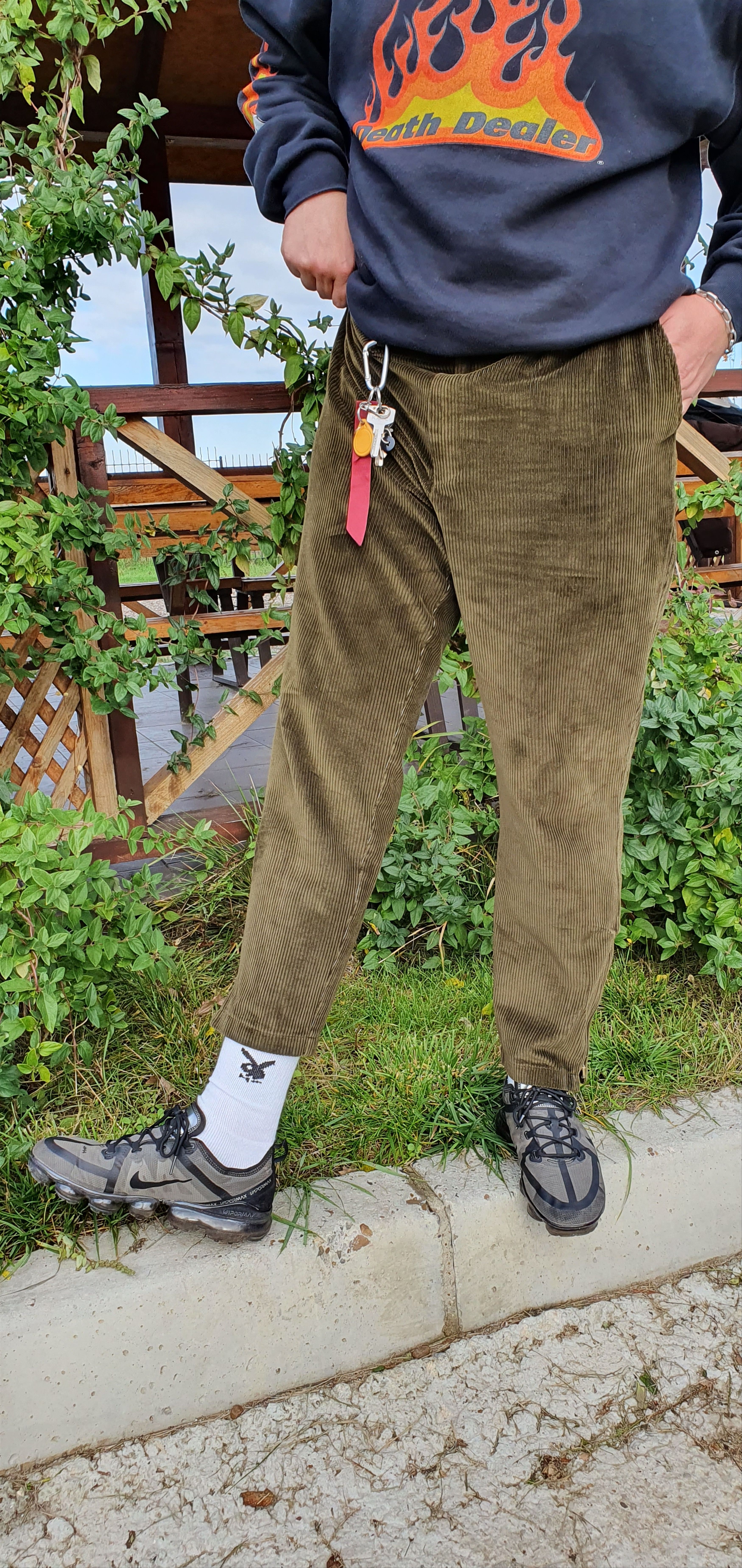 Vetra Rare 70s Vintage Hunting Corduroy Pants Size US 32 / EU 48 - 4 Thumbnail