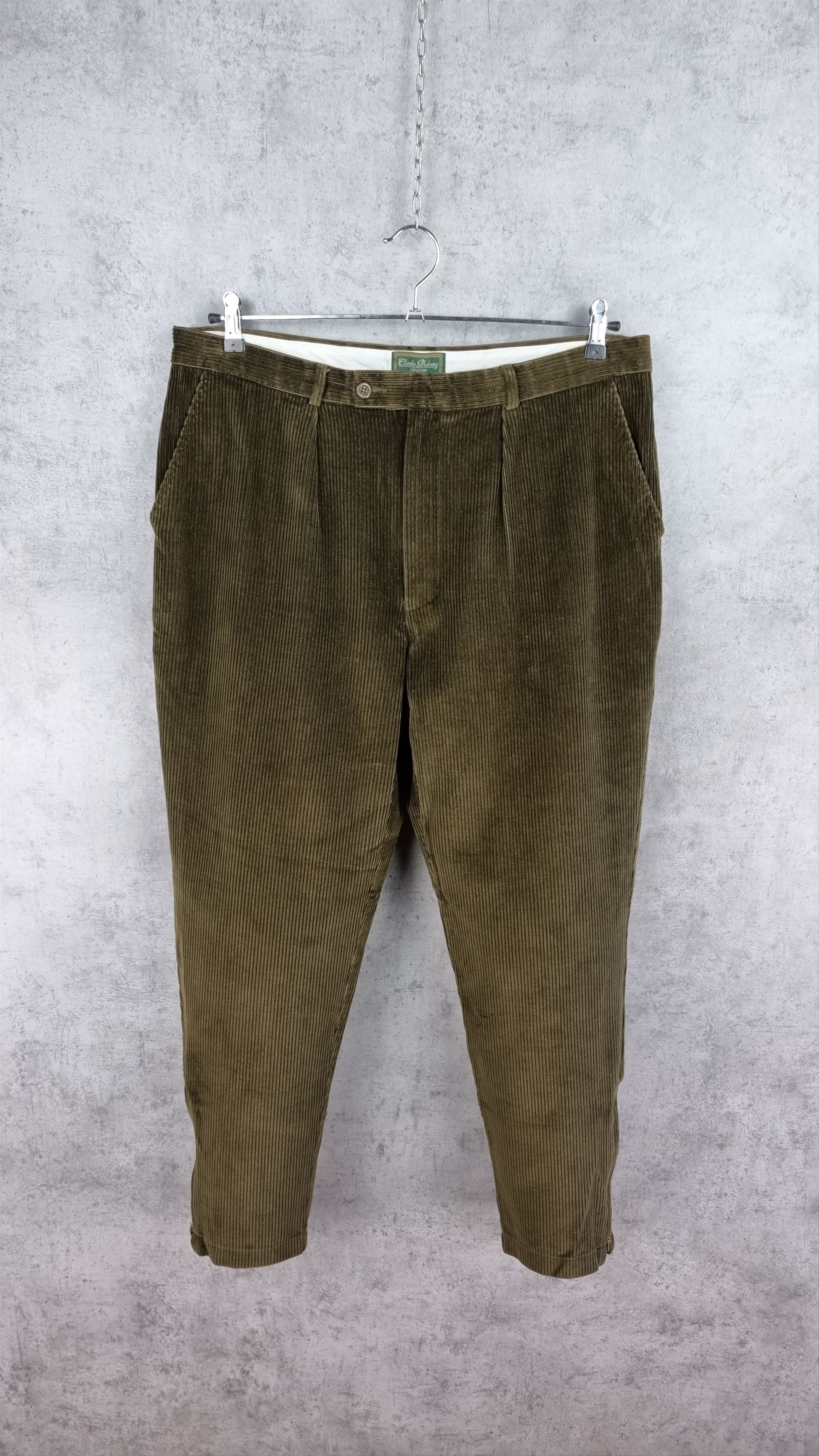Vetra Rare 70s Vintage Hunting Corduroy Pants Size US 32 / EU 48 - 2 Thumbnail