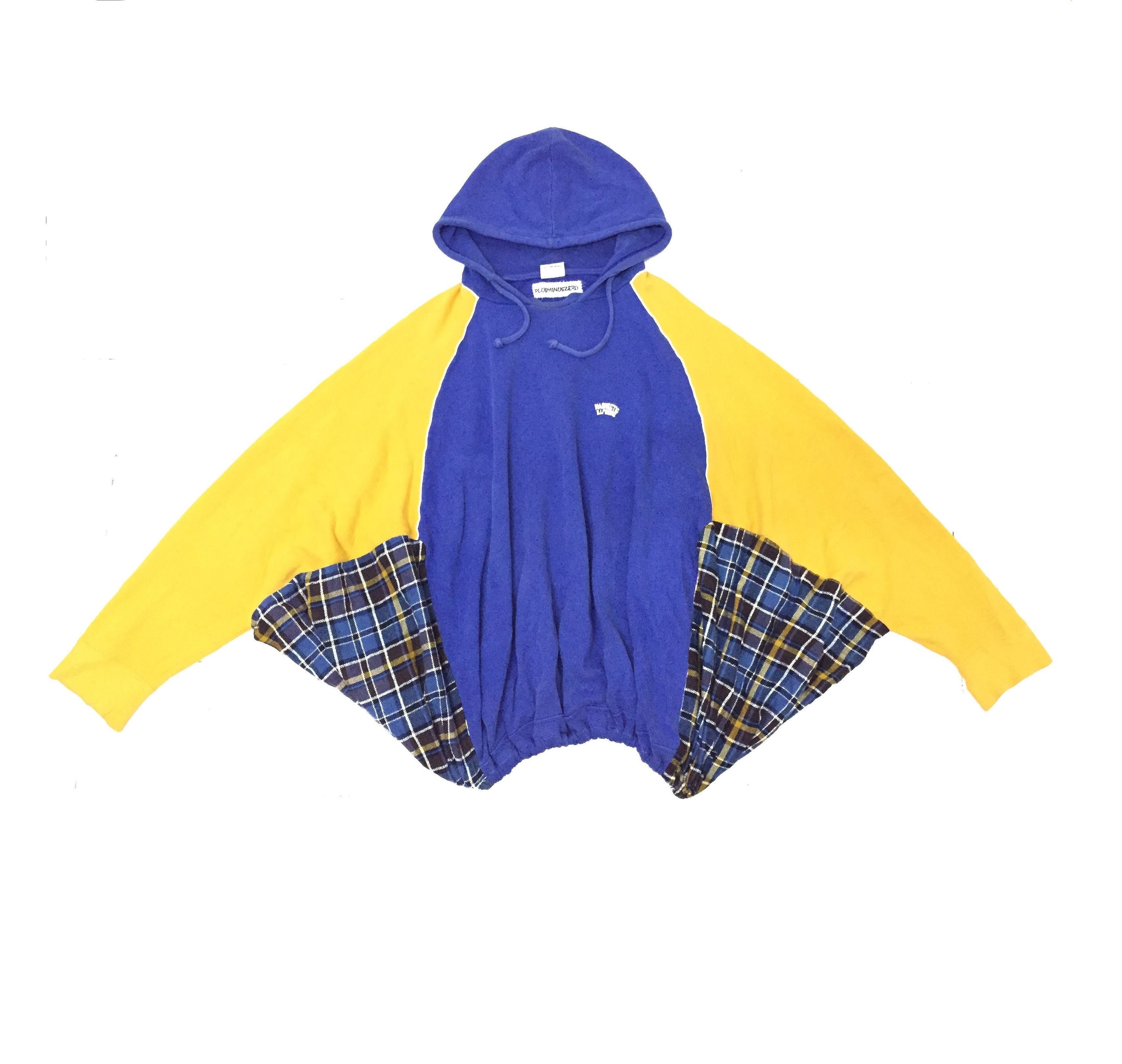 realmad HECTIC 90's MAD HECTIC X Plus Minus Zero Oversize batwing Hoodie Size US L / EU 52-54 / 3 - 1 Thumbnail