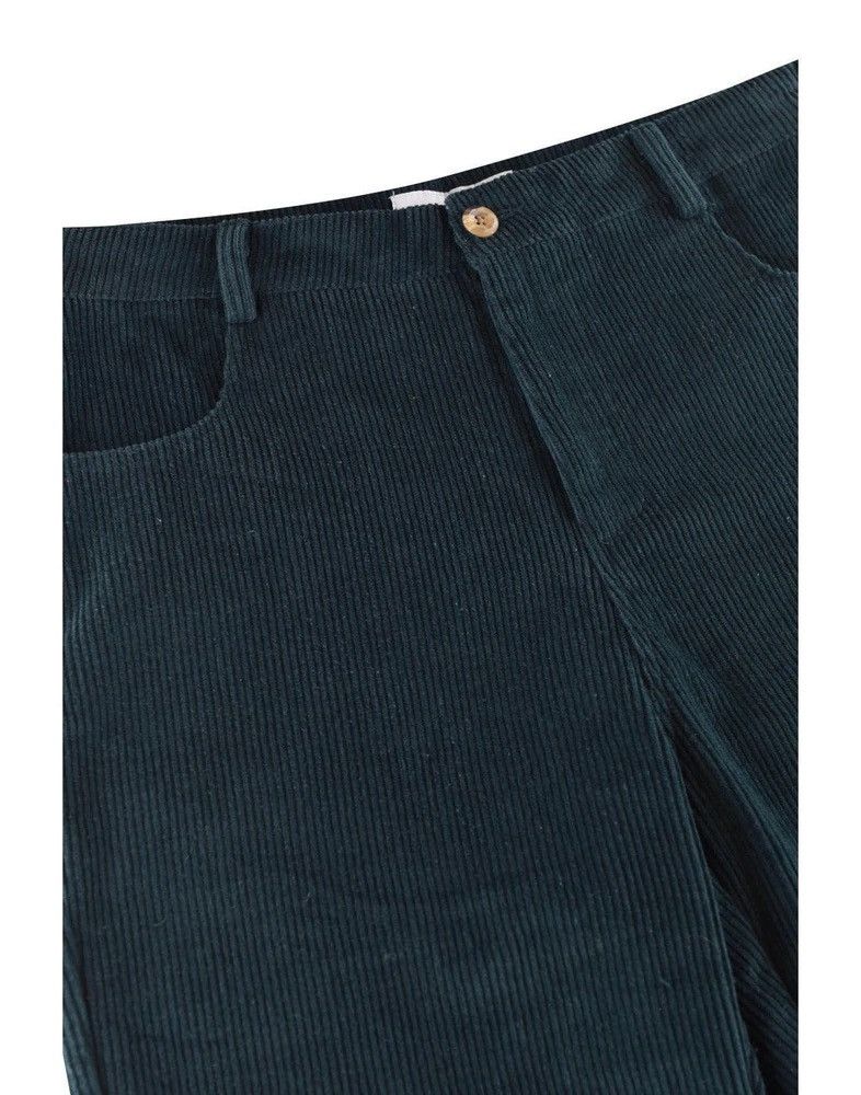 Vintage Corduroy Pants Emerald Green Size US 38 / EU 54 - 3 Thumbnail