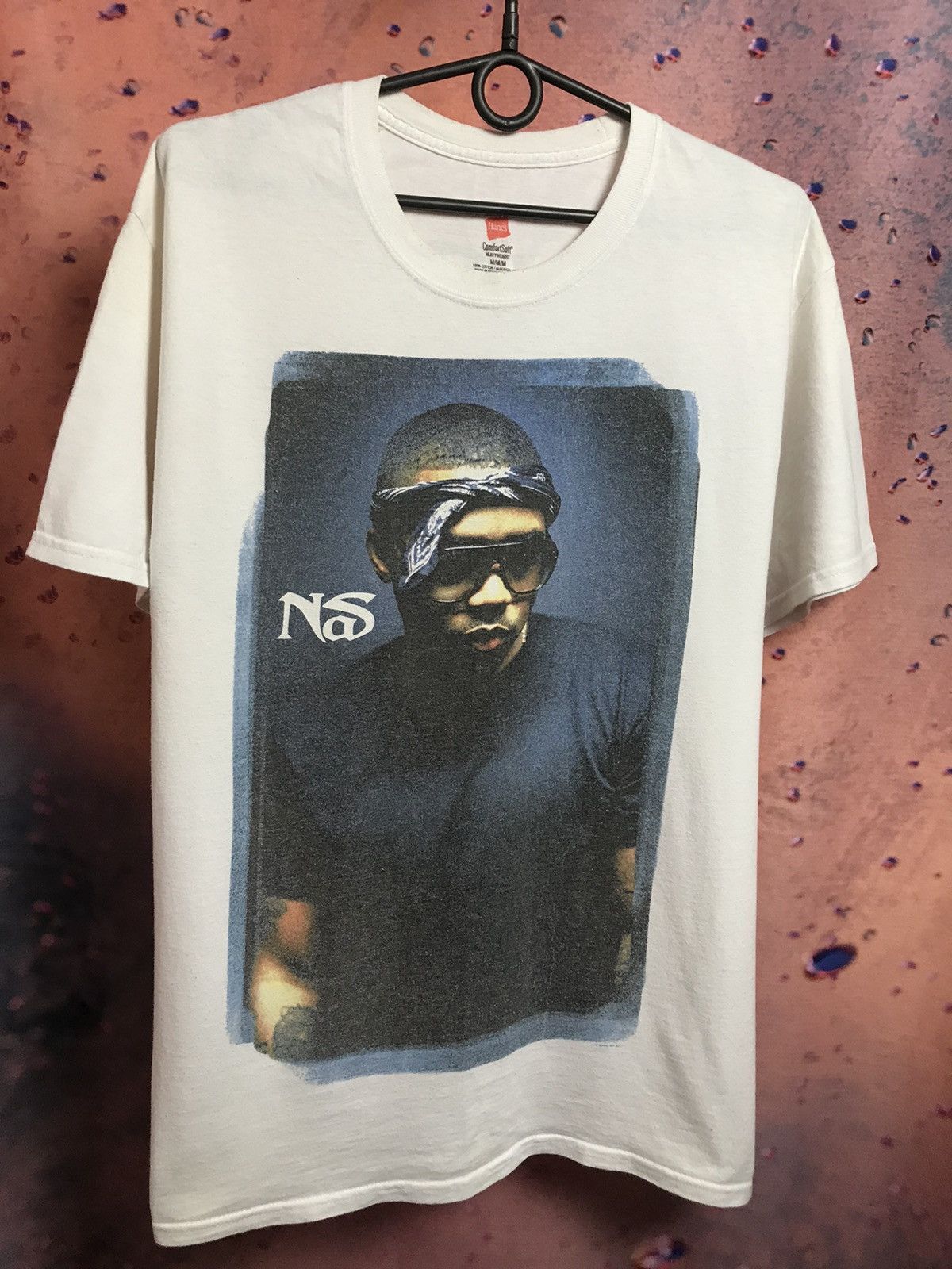 Band Tees Vintage Nas Life is good streetwear tee Size US M / EU 48-50 / 2 - 2 Thumbnail