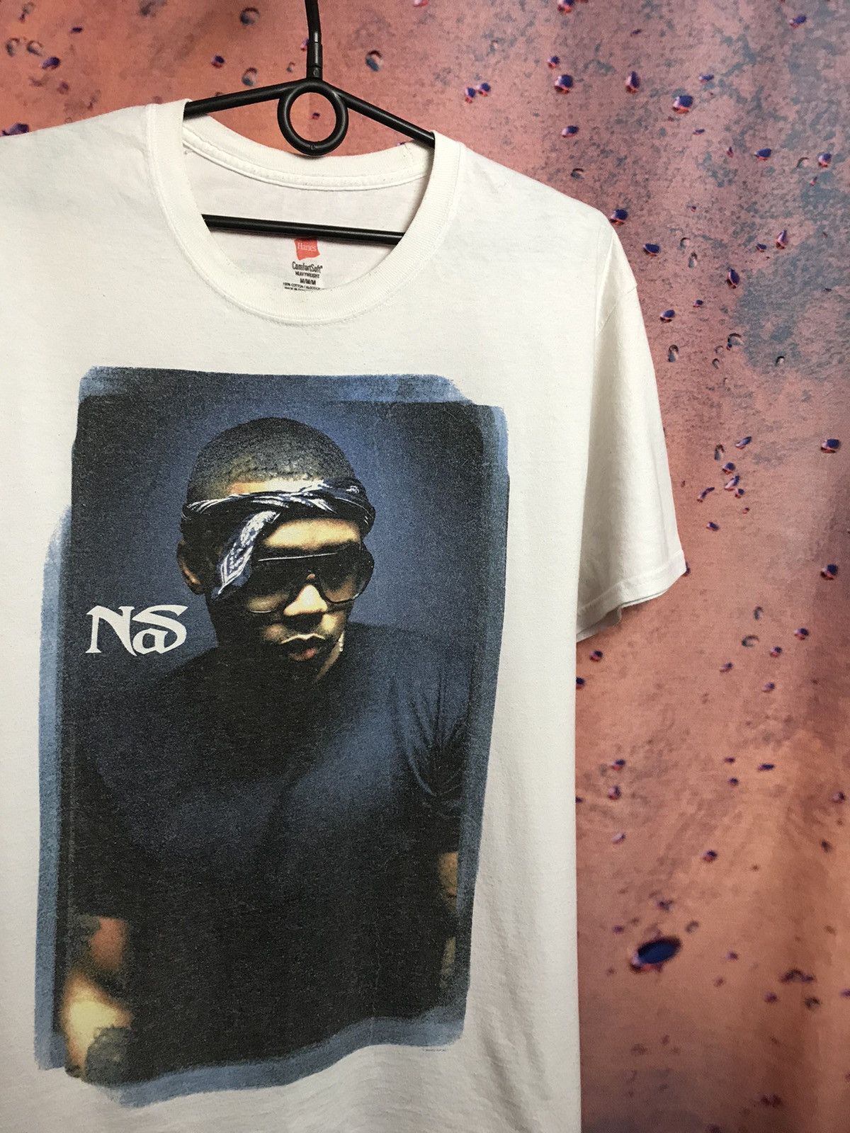 Band Tees Vintage Nas Life is good streetwear tee Size US M / EU 48-50 / 2 - 1 Thumbnail