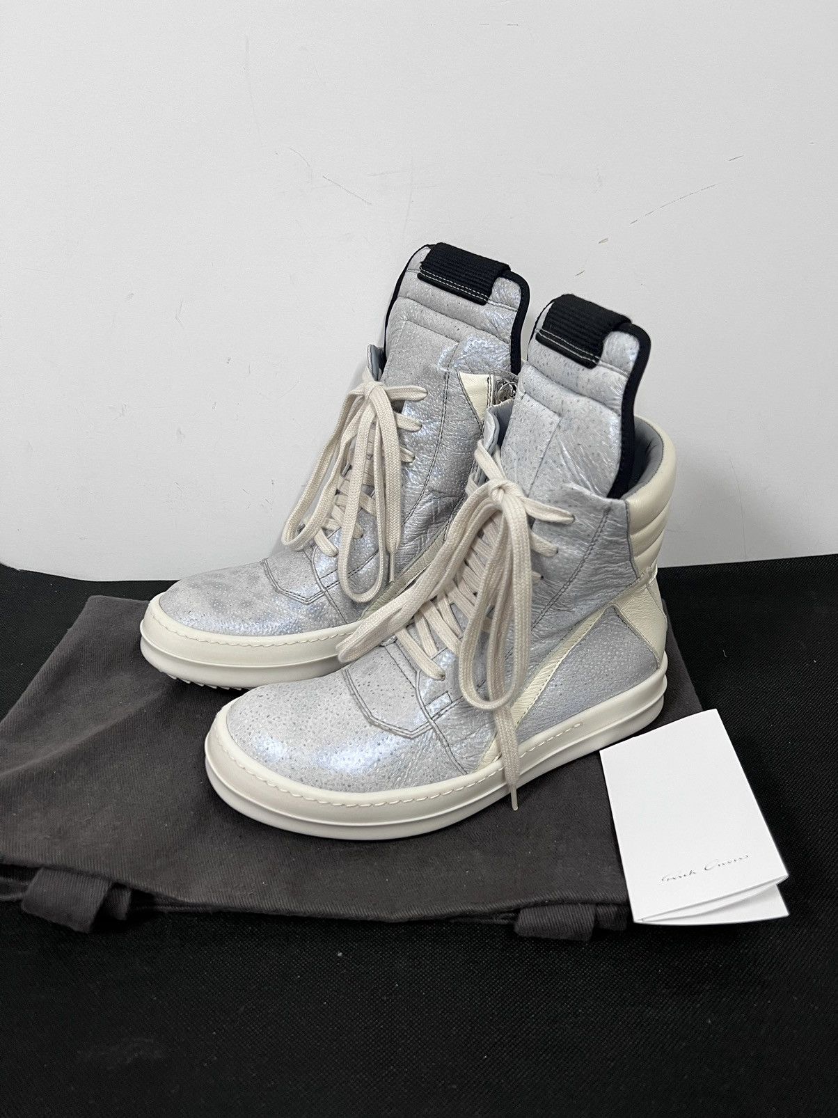 Rick Owens SS17 pre-collection wolffish Geobasket sz 35 Size US 5 / IT 35 - 11 Thumbnail