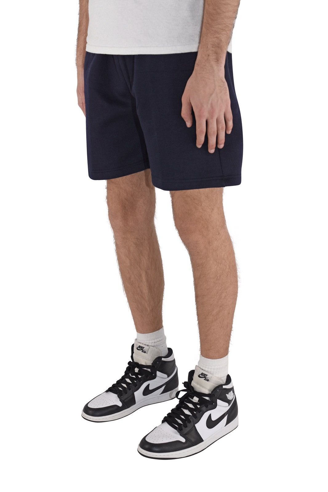 Vintage Fleece Sweat Shorts Navy XL Size US 34 / EU 50 - 5 Thumbnail