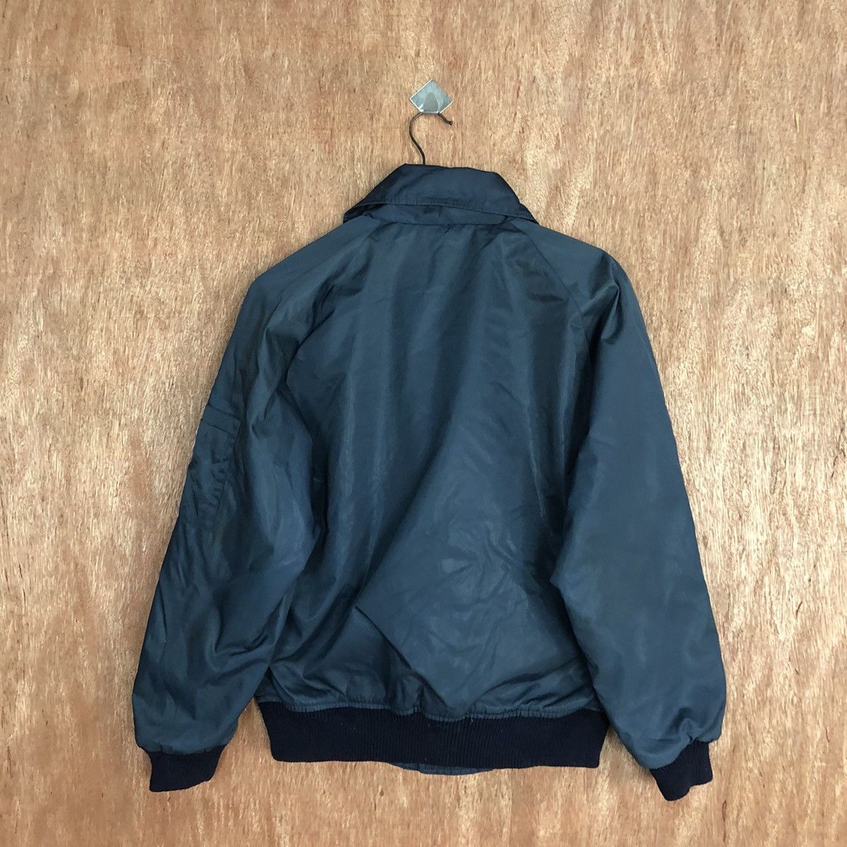 DLL 1990s Vintage OHC MA‑1 Bomber flight Jacket #1385