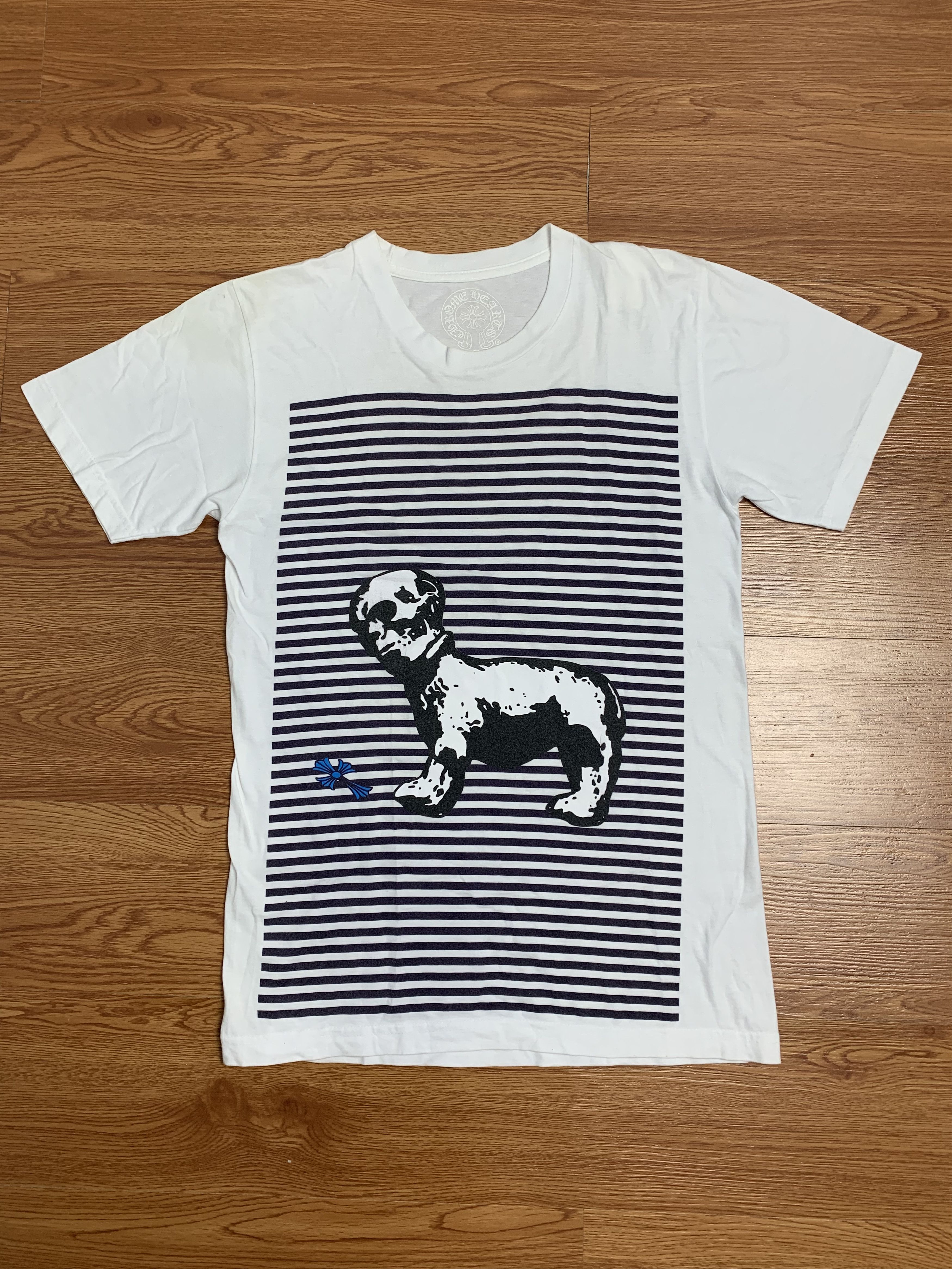 トップス CHROME HEARTS foti skull dog bolder Tee CHROME HEARTS foti skull dog bolder Tee