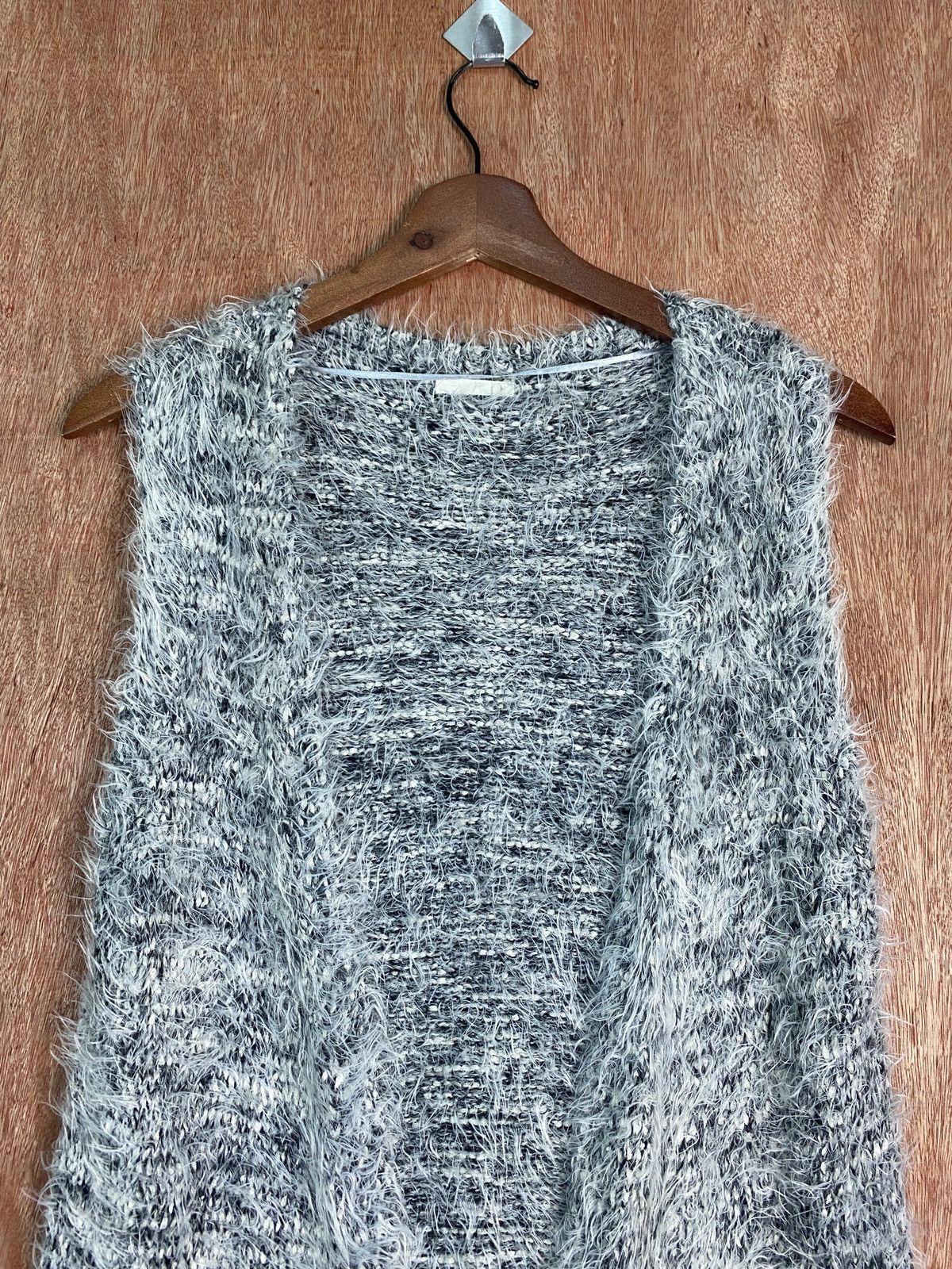 Homespun Knitwear DLS Gu cardigan Soft Fur Shag Shaggy Mohair Knitwear #BB581 Size US M / EU 48-50 / 2 - 2 Thumbnail