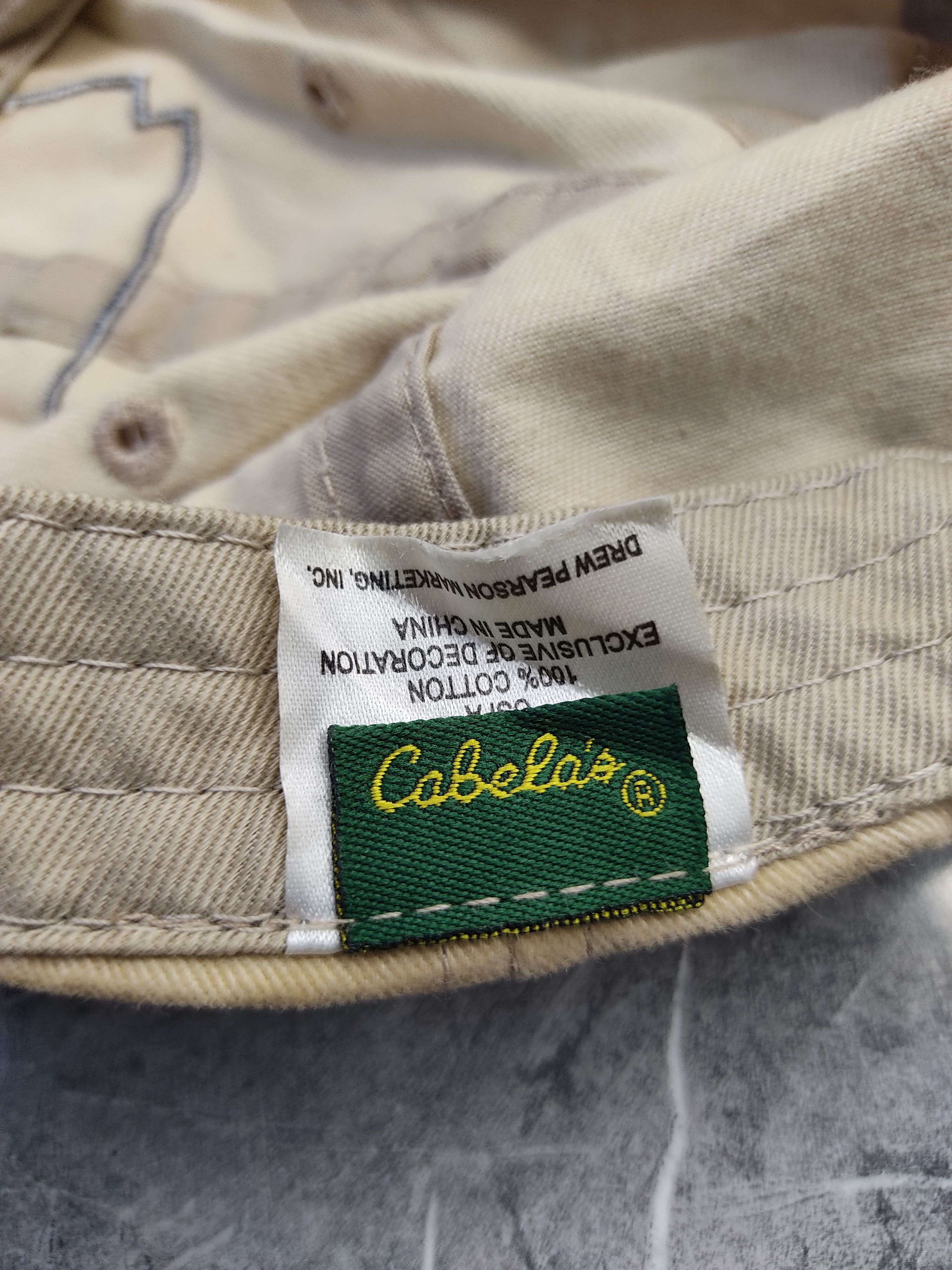 Cabelas × Vintage Cabelas Cap Hat Size ONE SIZE - 5 Thumbnail