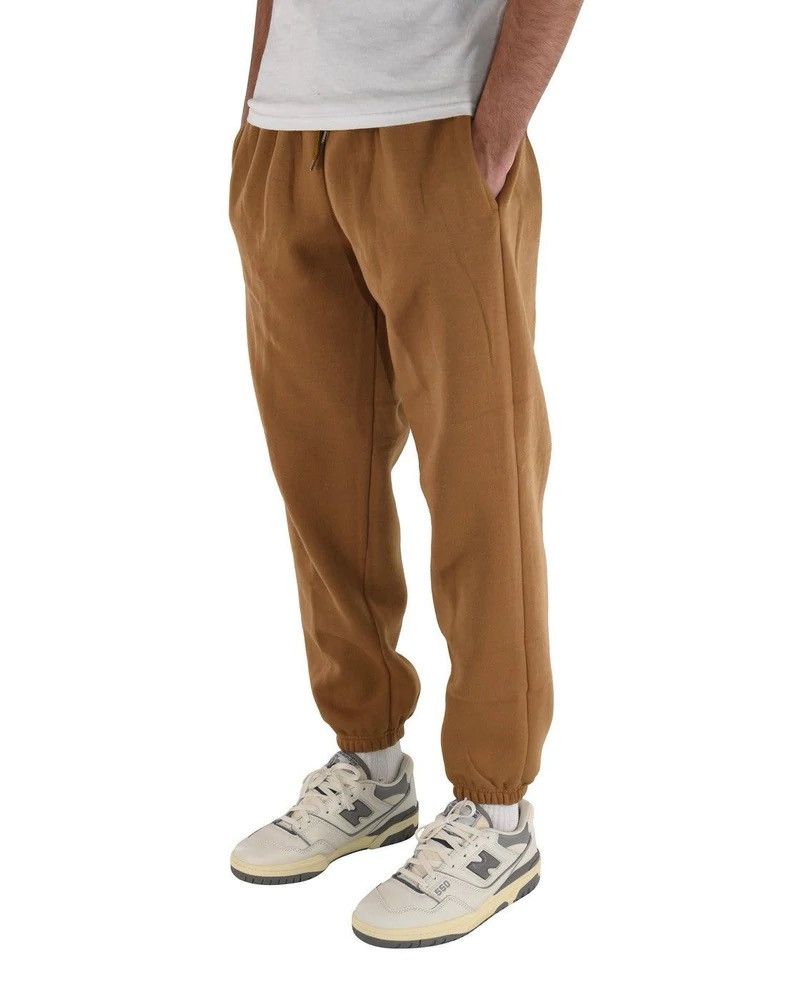 Vintage Fleece Sweatpants Caramel Xxl Size US 36 / EU 52 - 2 Thumbnail