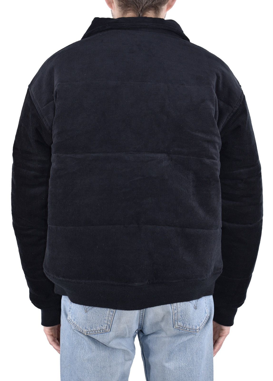 Vintage Corduroy Puffer Jacket Black Size US M / EU 48-50 / 2 - 4 Thumbnail