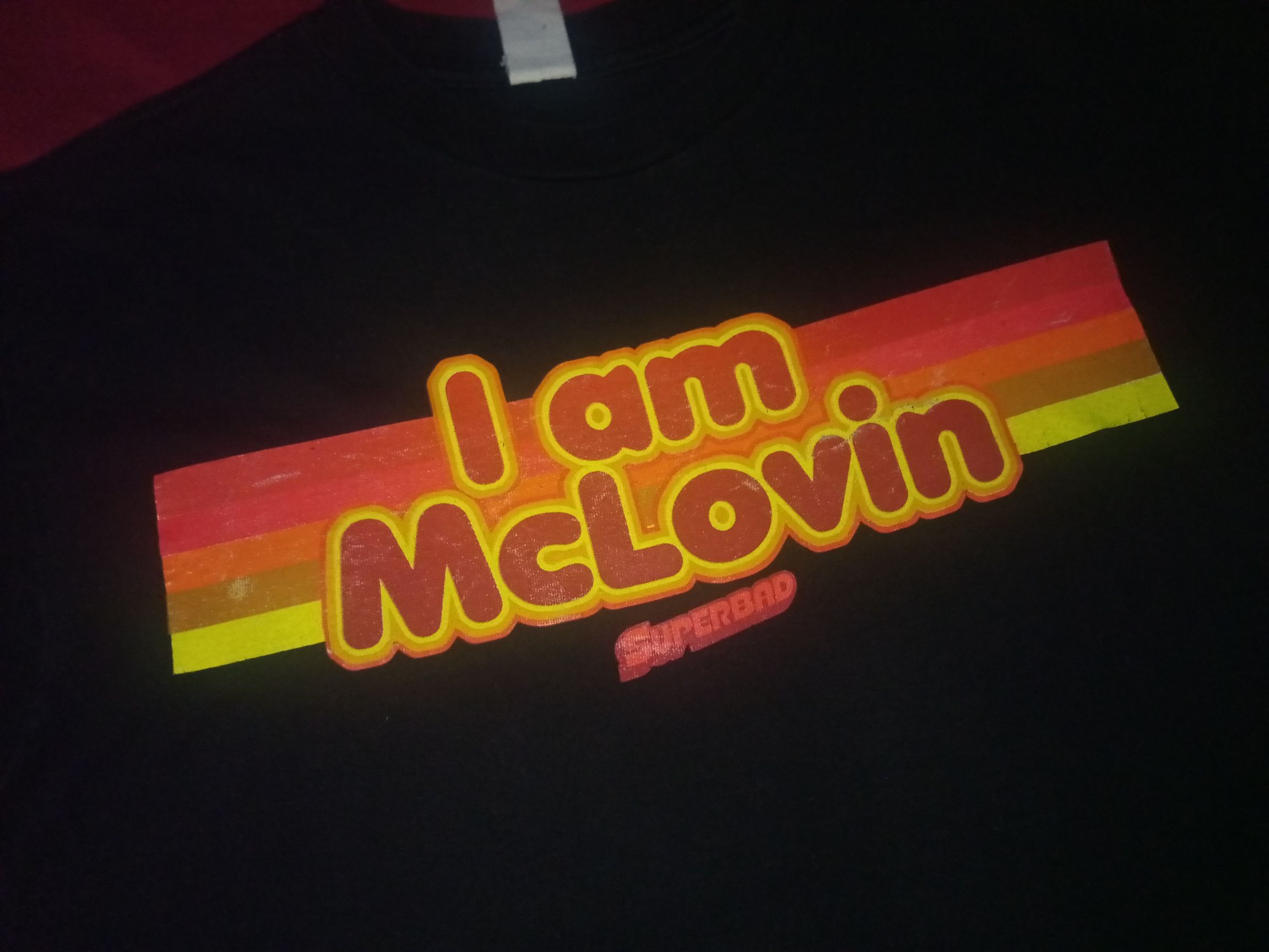 Vintage VTG 2000s Superbad McLovin shirt comedy movie Y2K Size US M / EU 48-50 / 2 - 1 Thumbnail