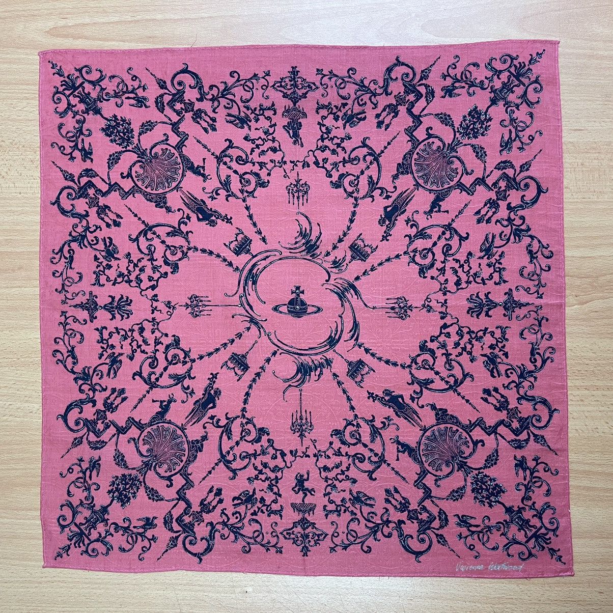 Vivienne Westwood VIVIENNE WESTWOOD HANDKERCHIEF BANDANA POCKETSQUARE HEADBAND Size ONE SIZE - 3 Thumbnail