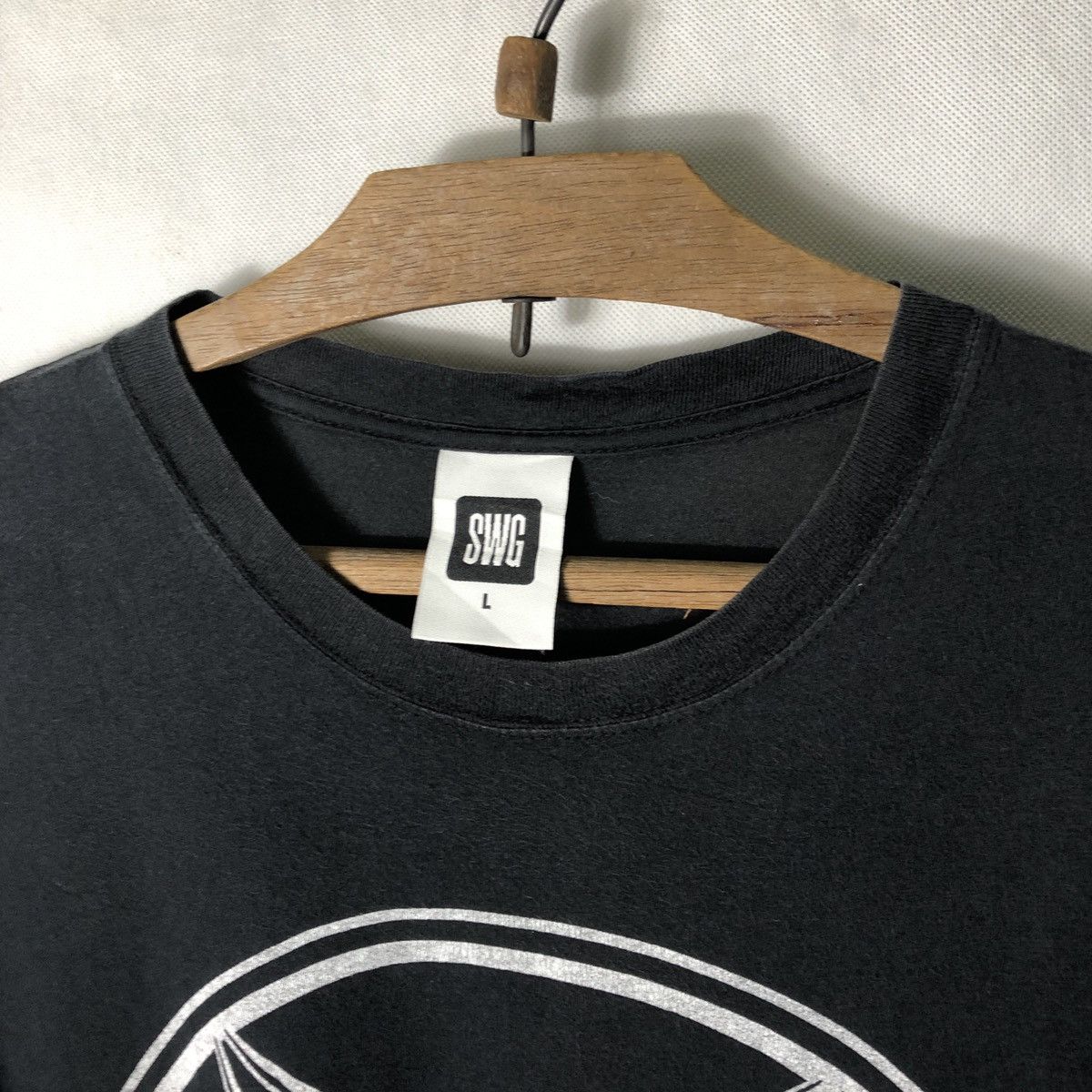 Band Tees × Japanese Brand × Swagger Inner Circle Pentagram By Swagger Tshirt Size US L / EU 52-54 / 3 - 4 Thumbnail