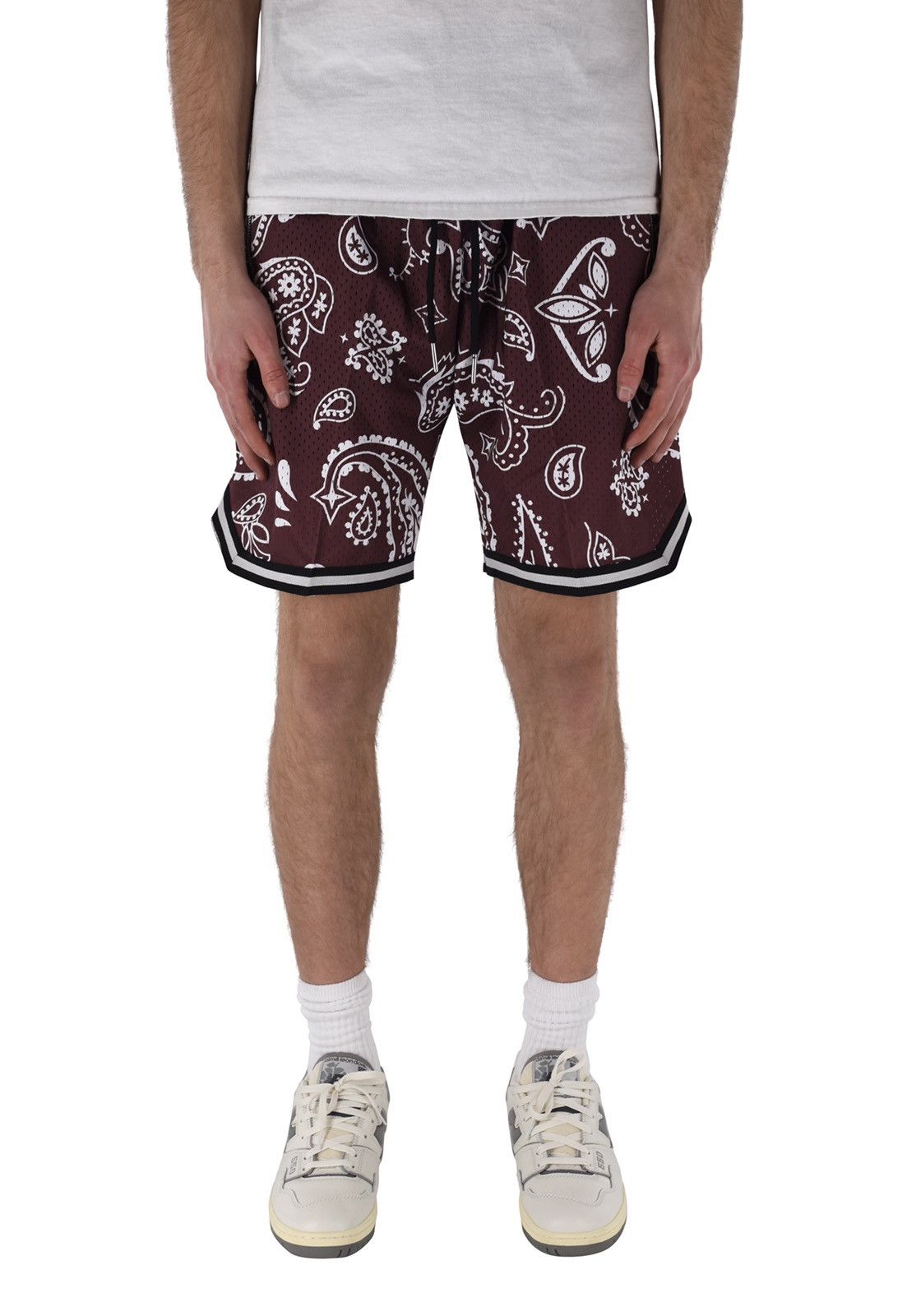 Other Paisley Basketball Shorts Chocolate XXL Size US 36 / EU 52 - 4 Thumbnail