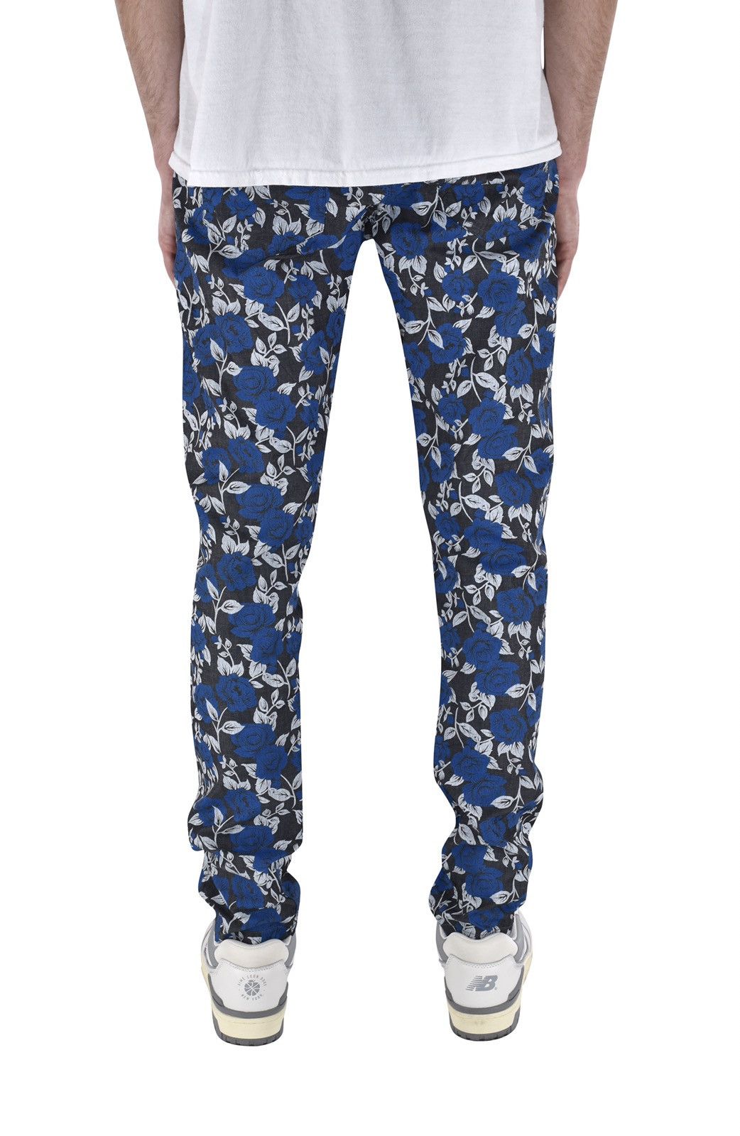 Japanese Brand Floral Pants Blue Size US 30 / EU 46 - 3 Thumbnail