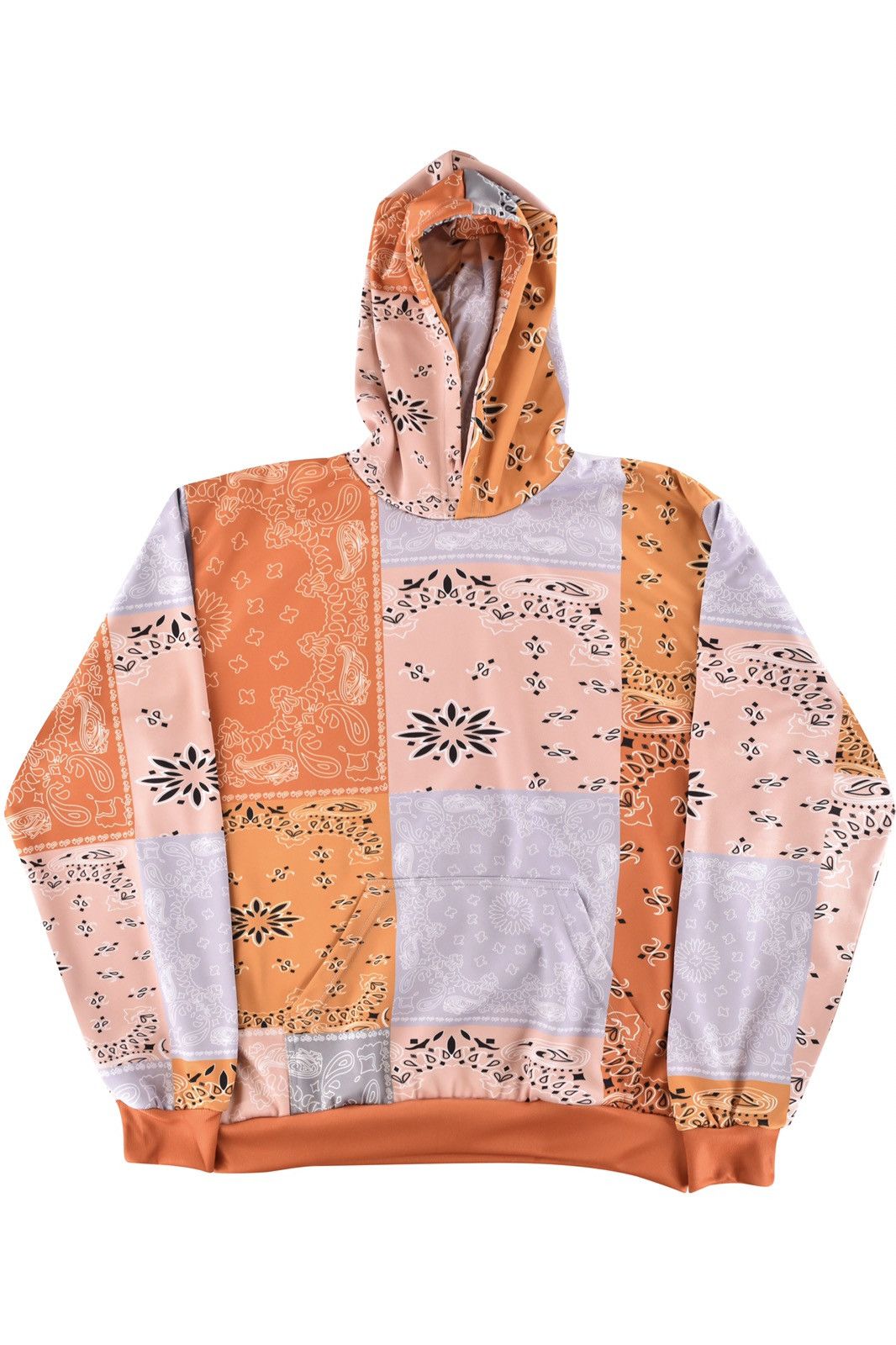 Vintage Paisley Patchwork Hoodie Size US S / EU 44-46 / 1 - 1 Thumbnail