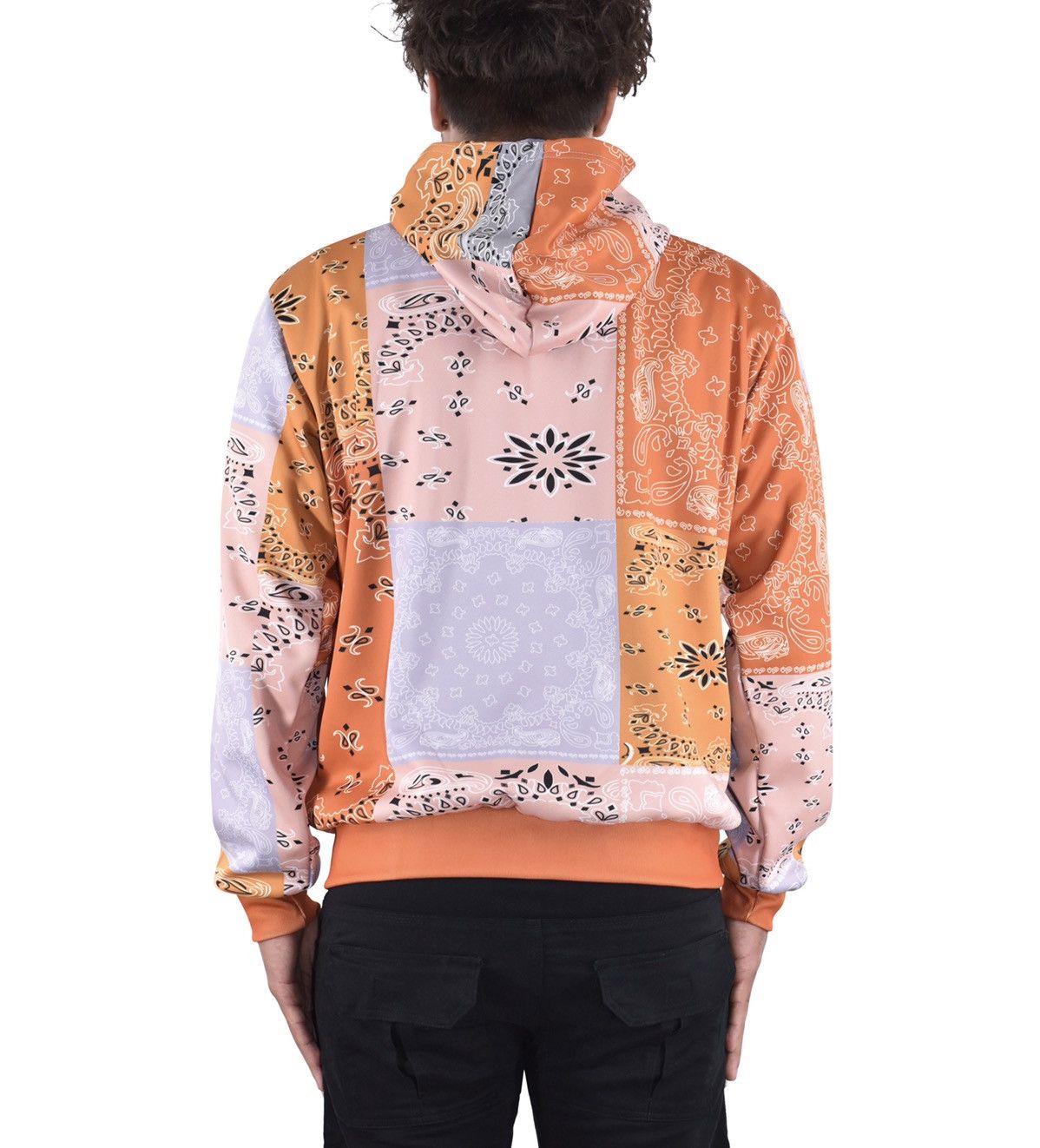 Vintage Paisley Patchwork Hoodie Size US S / EU 44-46 / 1 - 5 Thumbnail