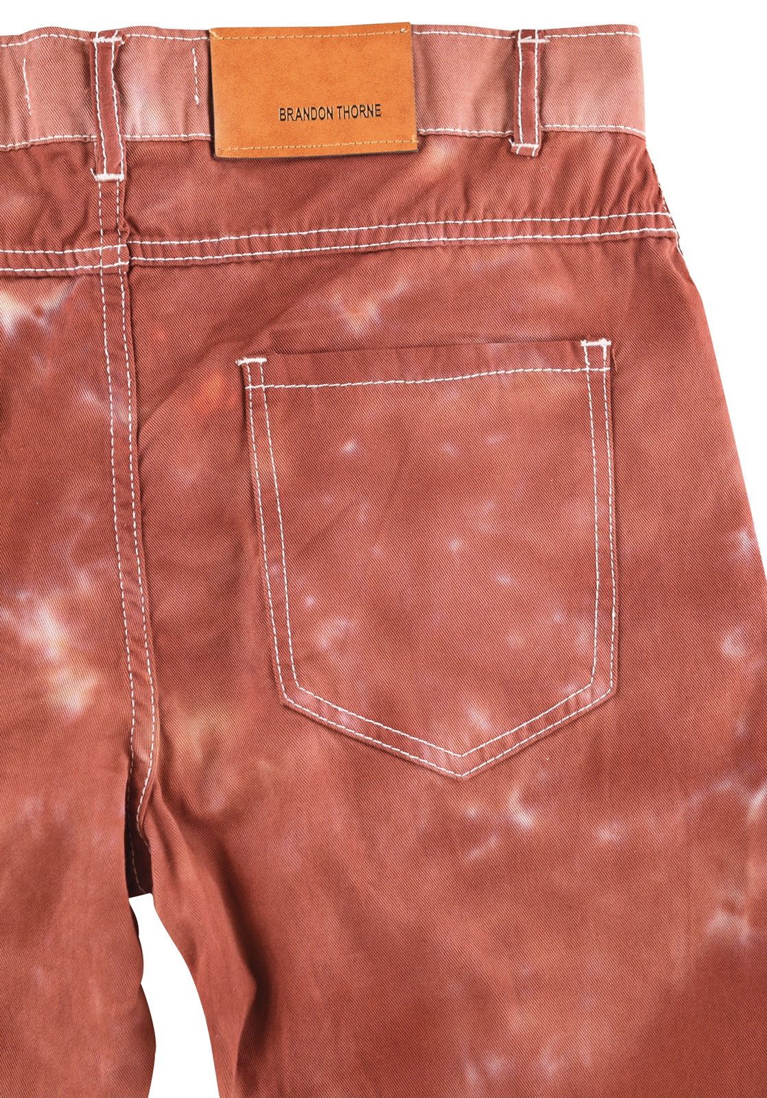 Vintage Dyed Denim Maroon Size US 34 / EU 50 - 6 Thumbnail