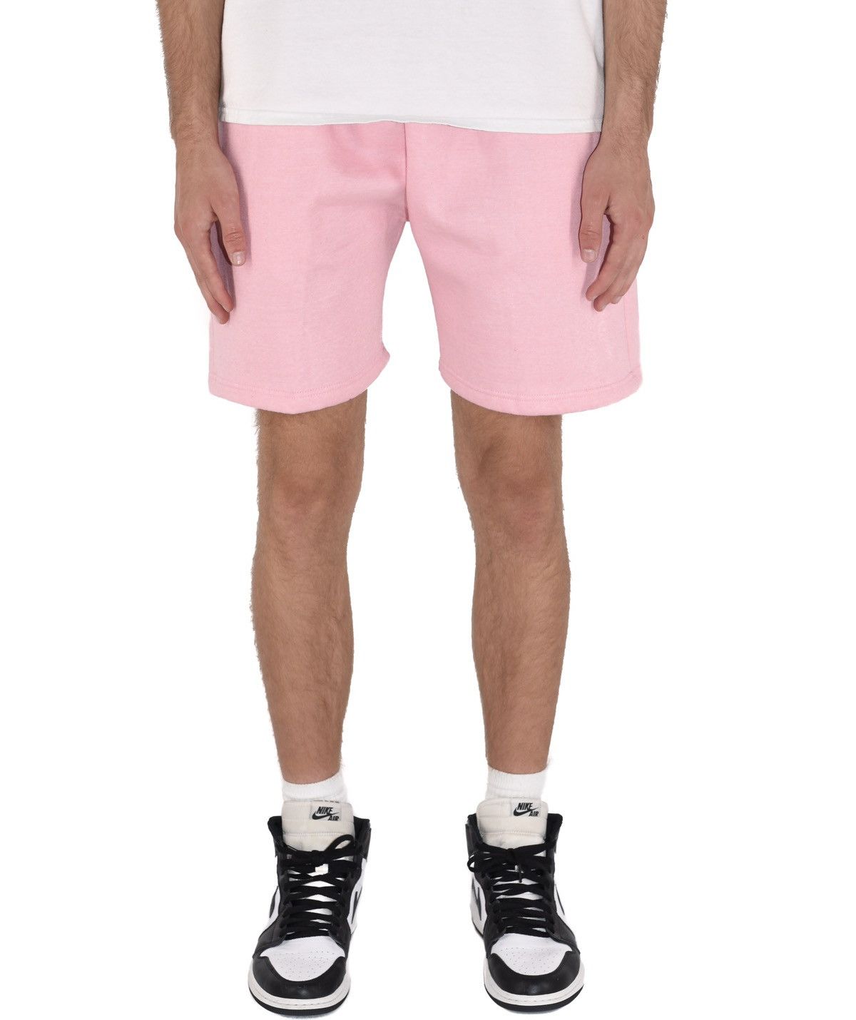 Vintage Fleece Sweat Shorts Pastel Pink S Size US 28 / EU 44 - 1 Thumbnail