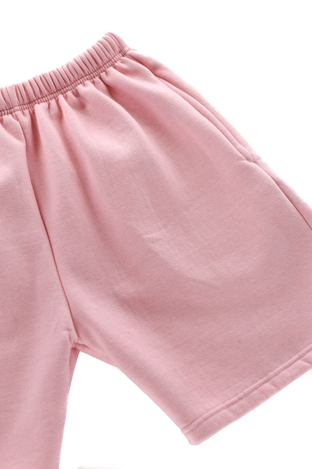Vintage Fleece Sweat Shorts Pastel Pink S Size US 28 / EU 44 - 6 Thumbnail