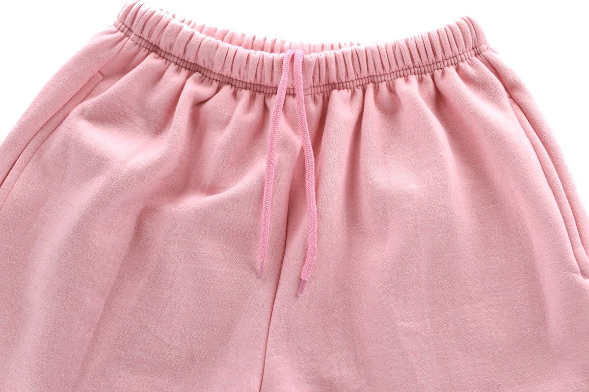 Vintage Fleece Sweat Shorts Pastel Pink S Size US 28 / EU 44 - 8 Thumbnail