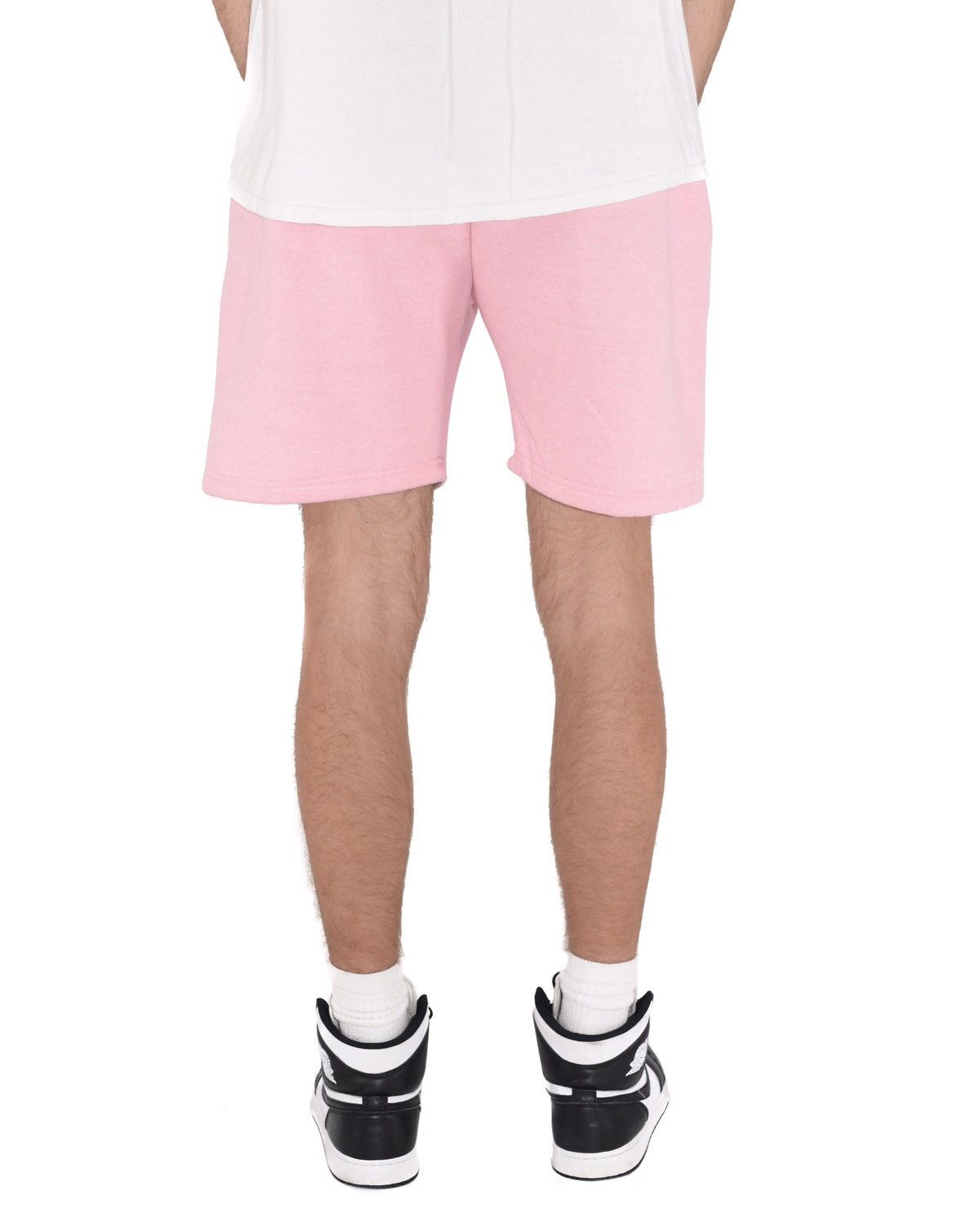 Vintage Fleece Sweat Shorts Pastel Pink S Size US 28 / EU 44 - 3 Thumbnail