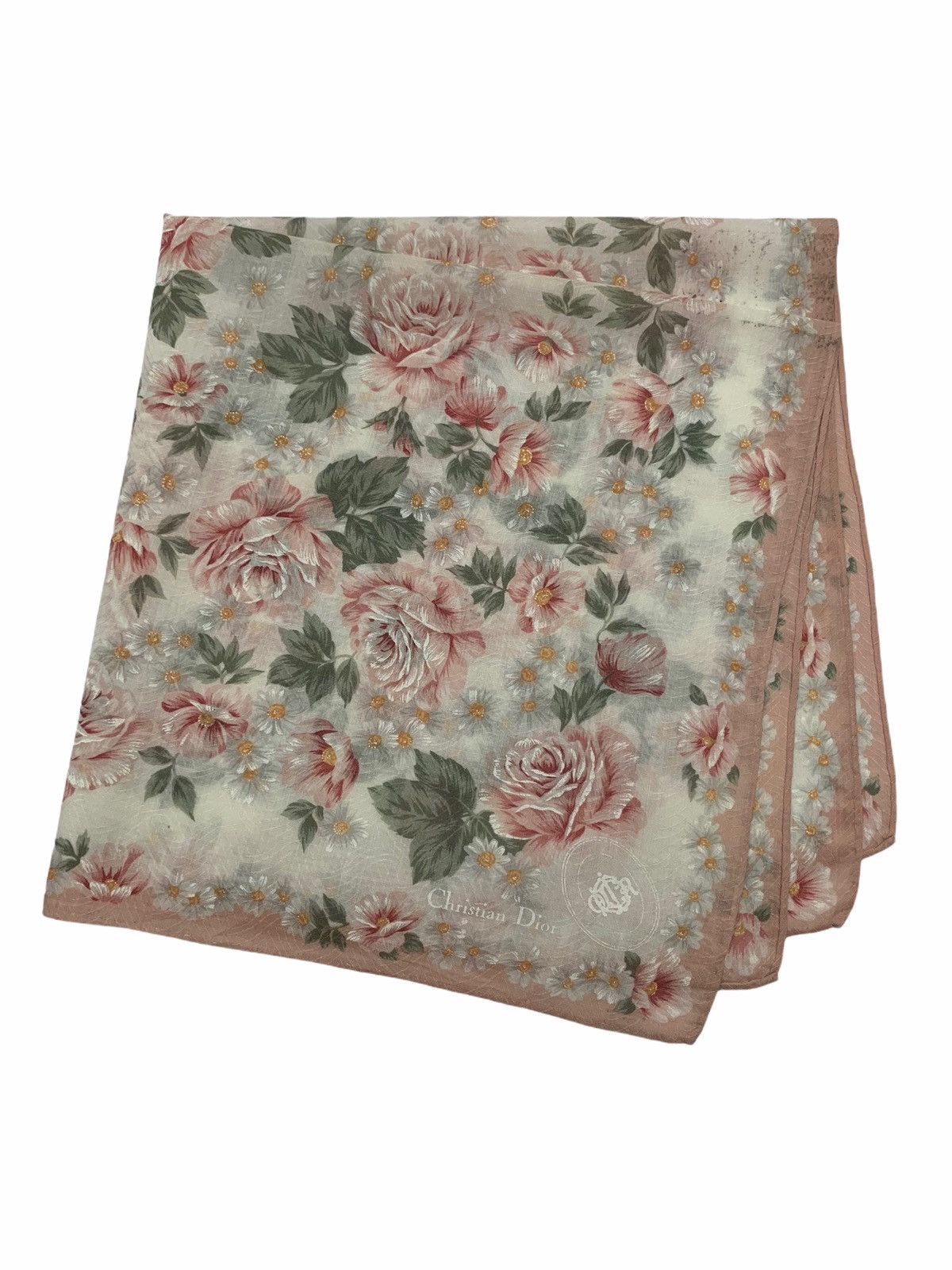 Christian Dior Monsieur Christian Dior Handkerchief Bandana Neckerchief turban Size ONE SIZE - 1 Thumbnail