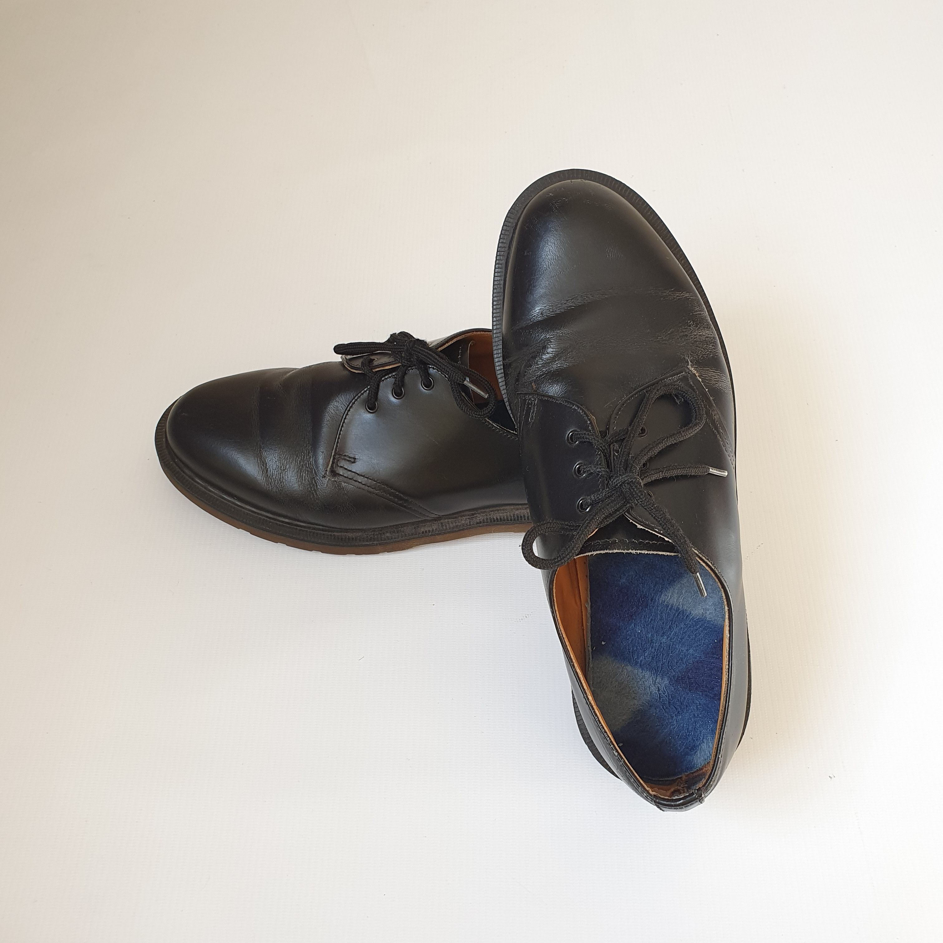 Dr. Martens × Vintage rare Dr. MARTENS leather vintage shoes made in England Size US 8 / EU 41 - 2 Thumbnail