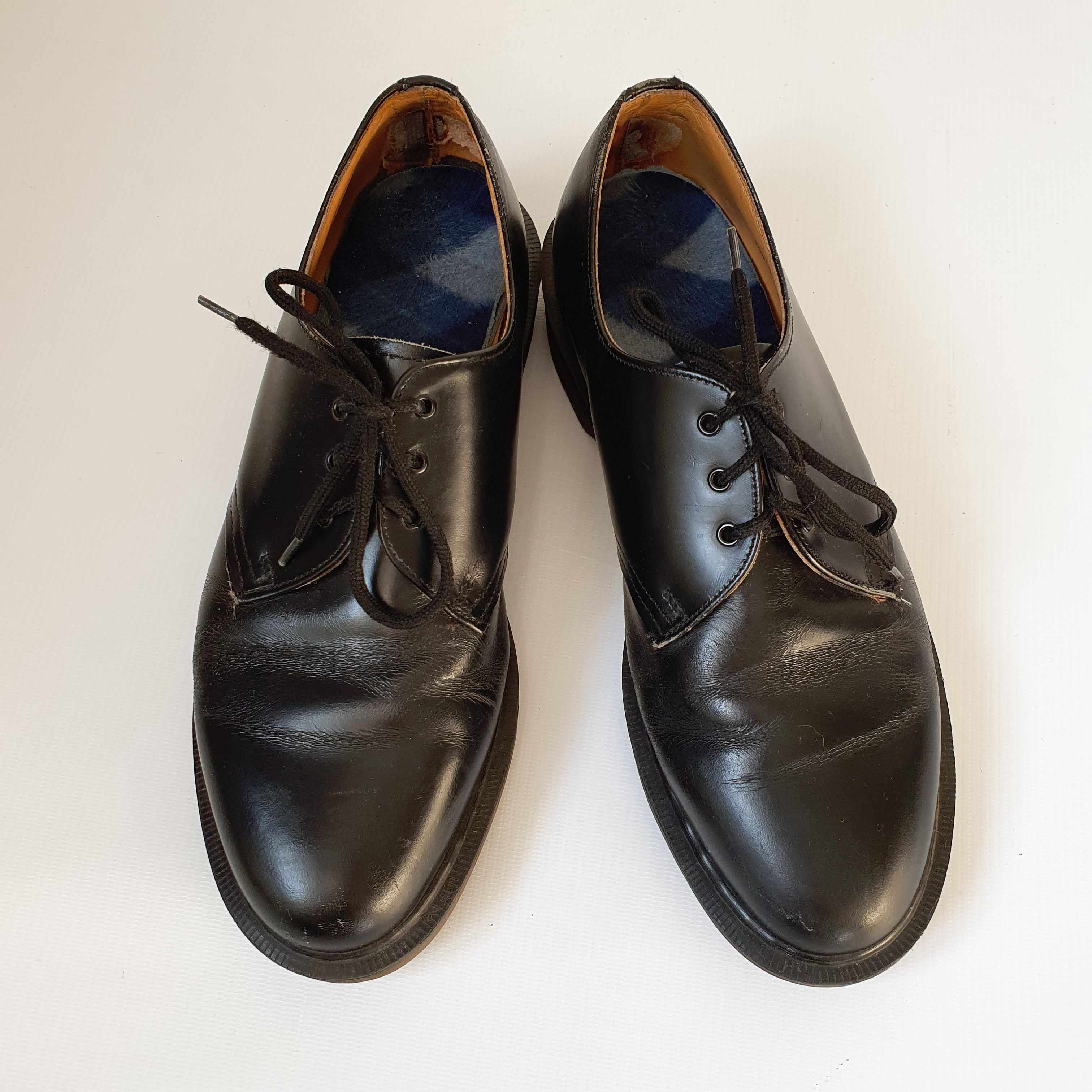 Dr. Martens × Vintage rare Dr. MARTENS leather vintage shoes made in England Size US 8 / EU 41 - 1 Thumbnail