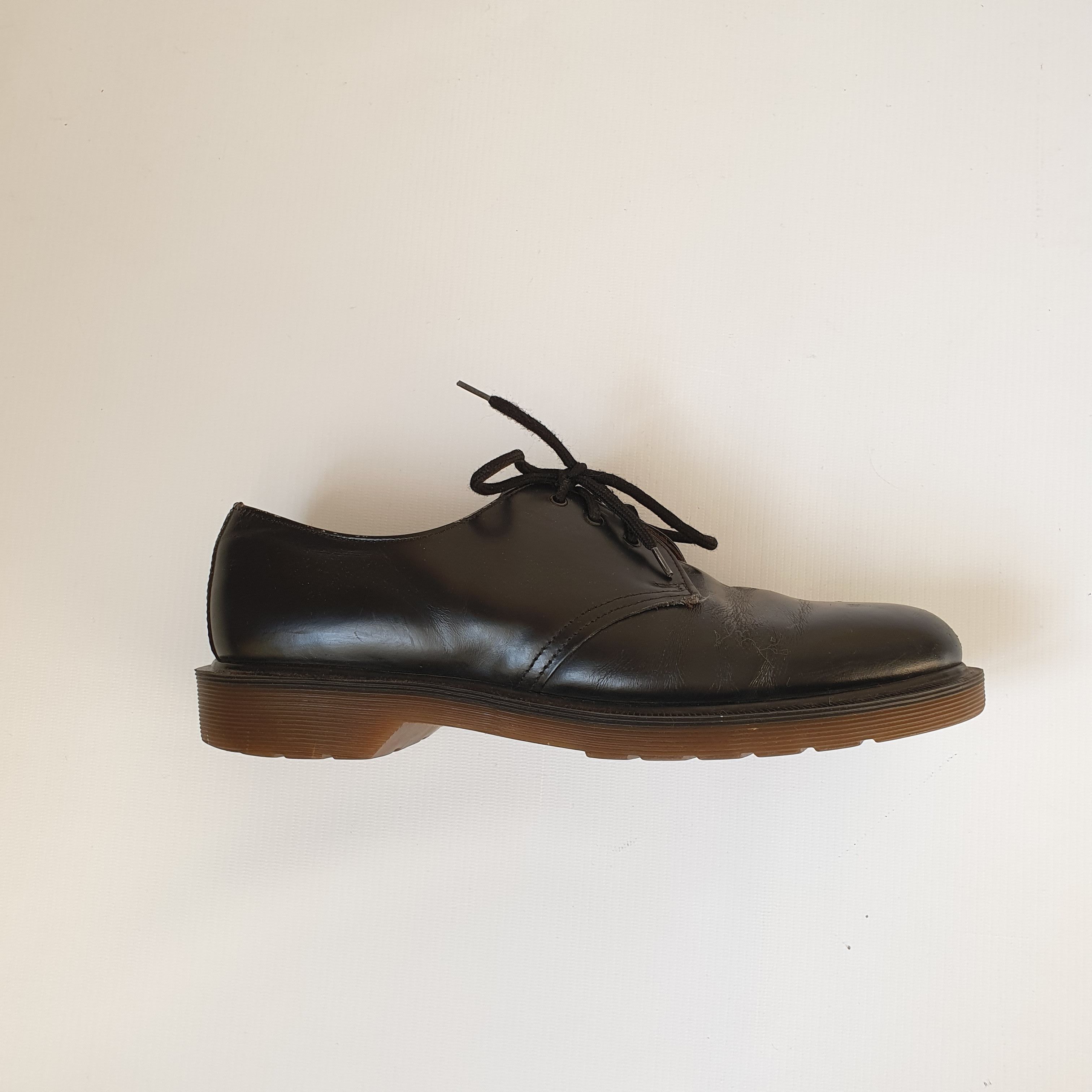 Dr. Martens × Vintage rare Dr. MARTENS leather vintage shoes made in England Size US 8 / EU 41 - 3 Thumbnail
