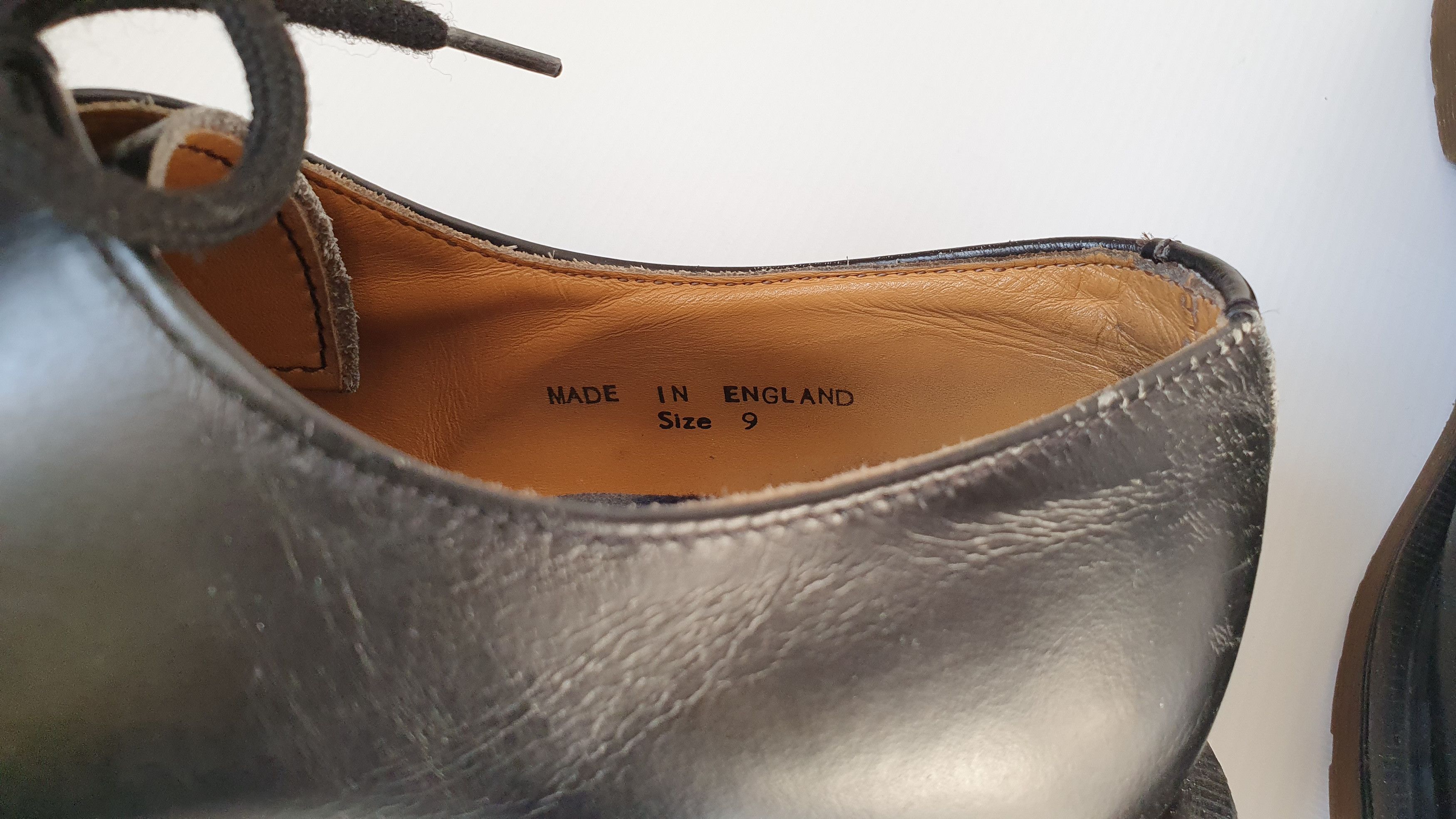 Dr. Martens × Vintage rare Dr. MARTENS leather vintage shoes made in England Size US 8 / EU 41 - 7 Thumbnail