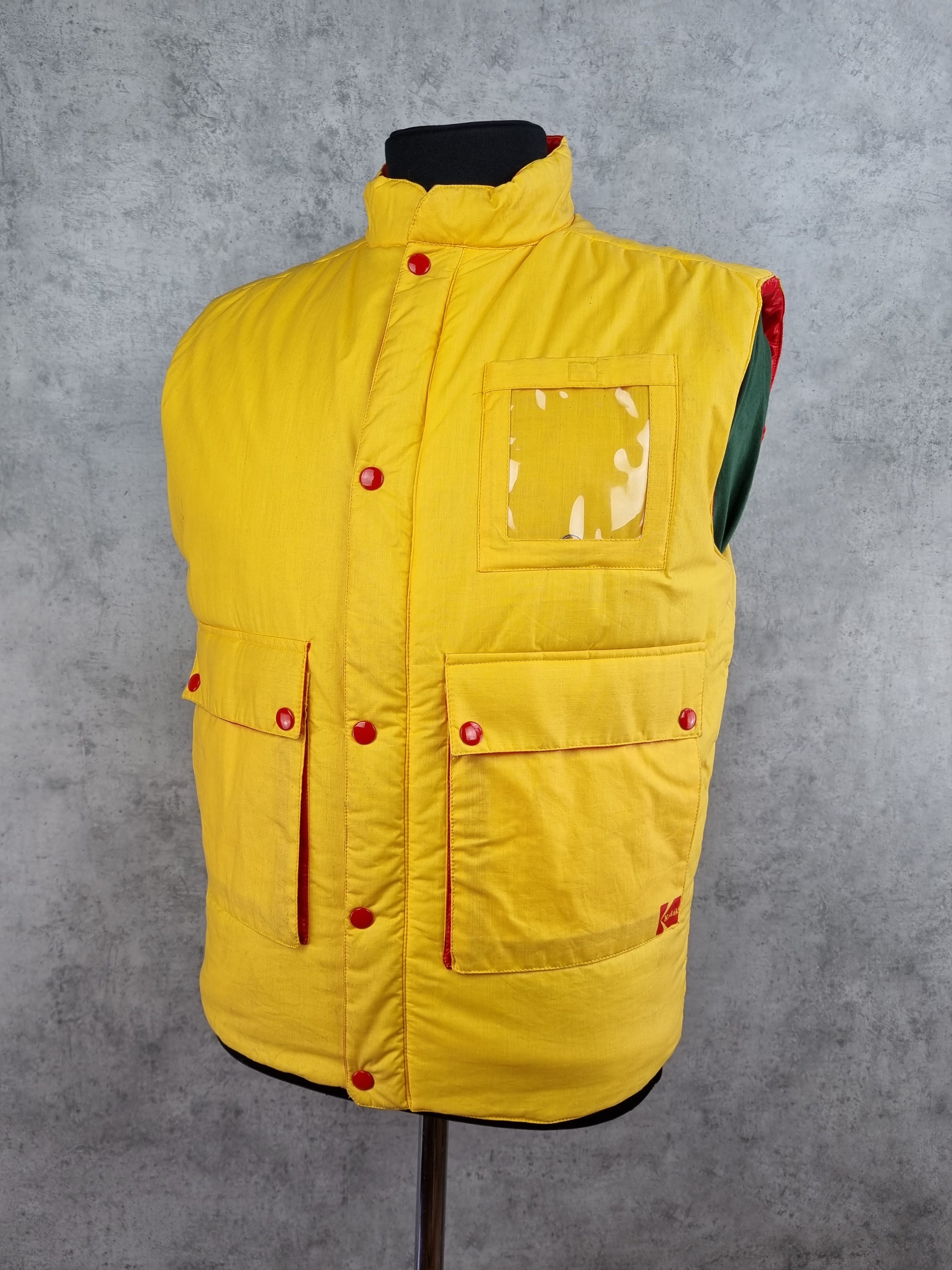 Japanese Brand × Kodak × Vintage 80s KODAK Professional Photographers Vest MONCLER Style Size US L / EU 52-54 / 3 - 4 Thumbnail