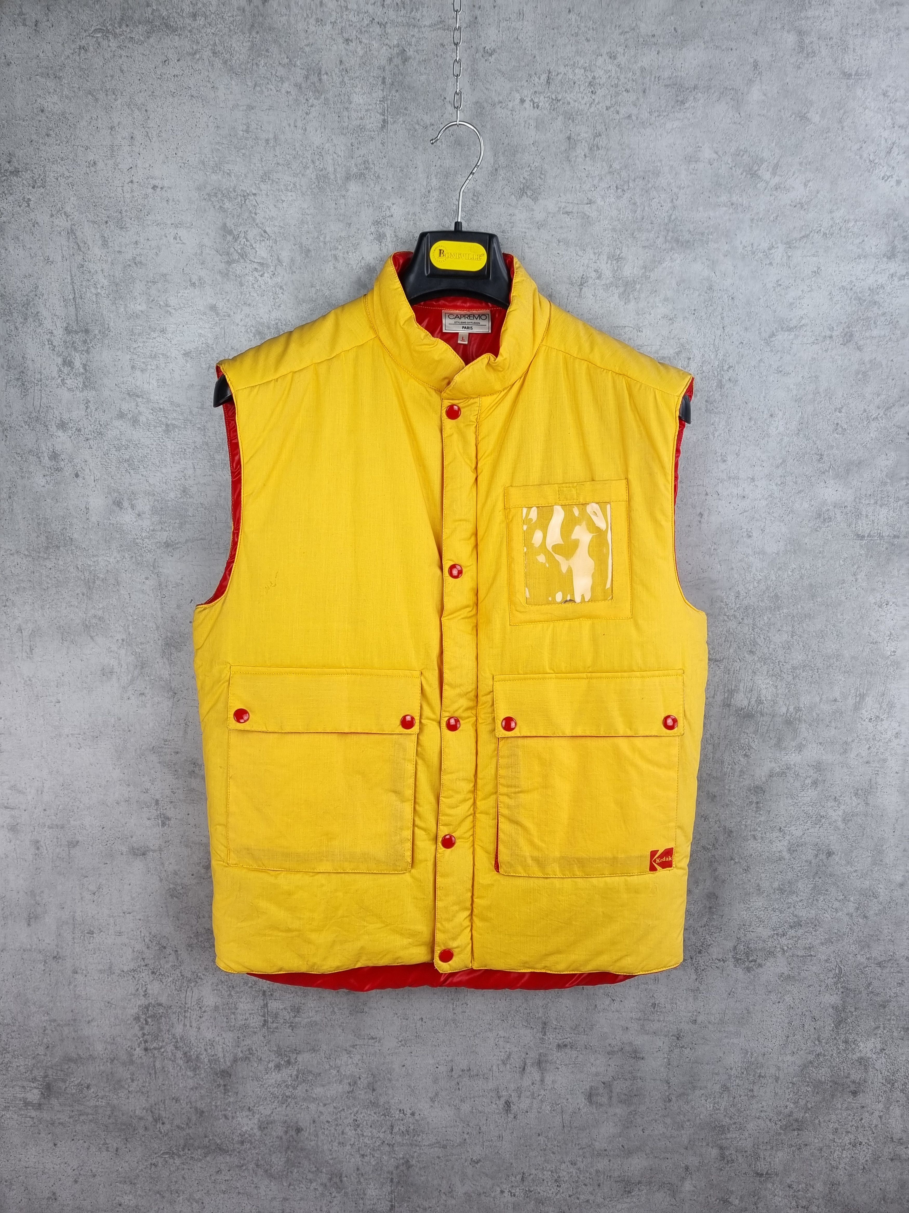 Japanese Brand × Kodak × Vintage 80s KODAK Professional Photographers Vest MONCLER Style Size US L / EU 52-54 / 3 - 3 Thumbnail