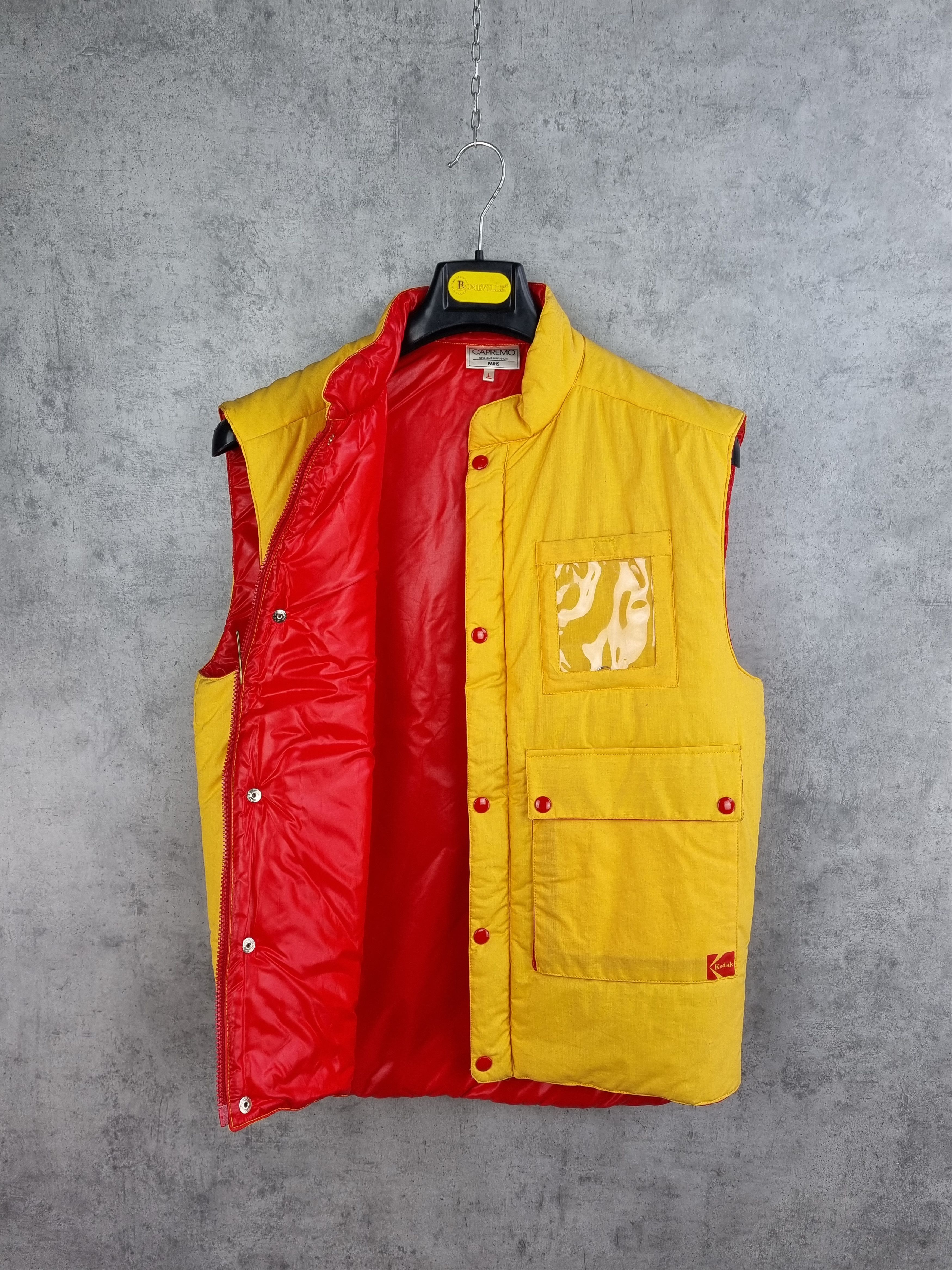 Japanese Brand × Kodak × Vintage 80s KODAK Professional Photographers Vest MONCLER Style Size US L / EU 52-54 / 3 - 1 Thumbnail