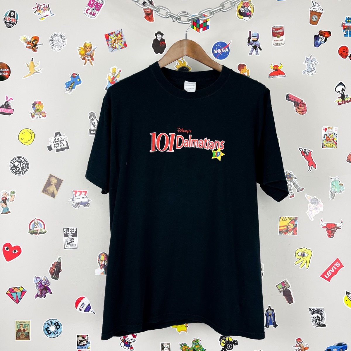 Disney × Vintage Vintage Y2K Disney 101 Dalmatians Kids Movie Tee Size US L / EU 52-54 / 3 - 1 Thumbnail