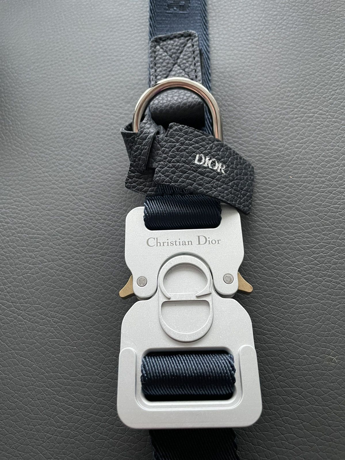 Alyx × Dior Limited Edition Dior Saddle Buckle CD Logo Belt Brand New Size 34 - 1 Thumbnail