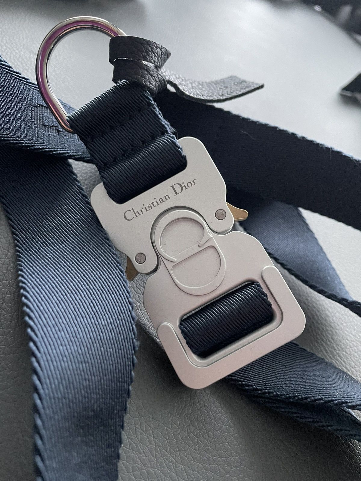 Alyx × Dior Limited Edition Dior Saddle Buckle CD Logo Belt Brand New Size 34 - 2 Thumbnail