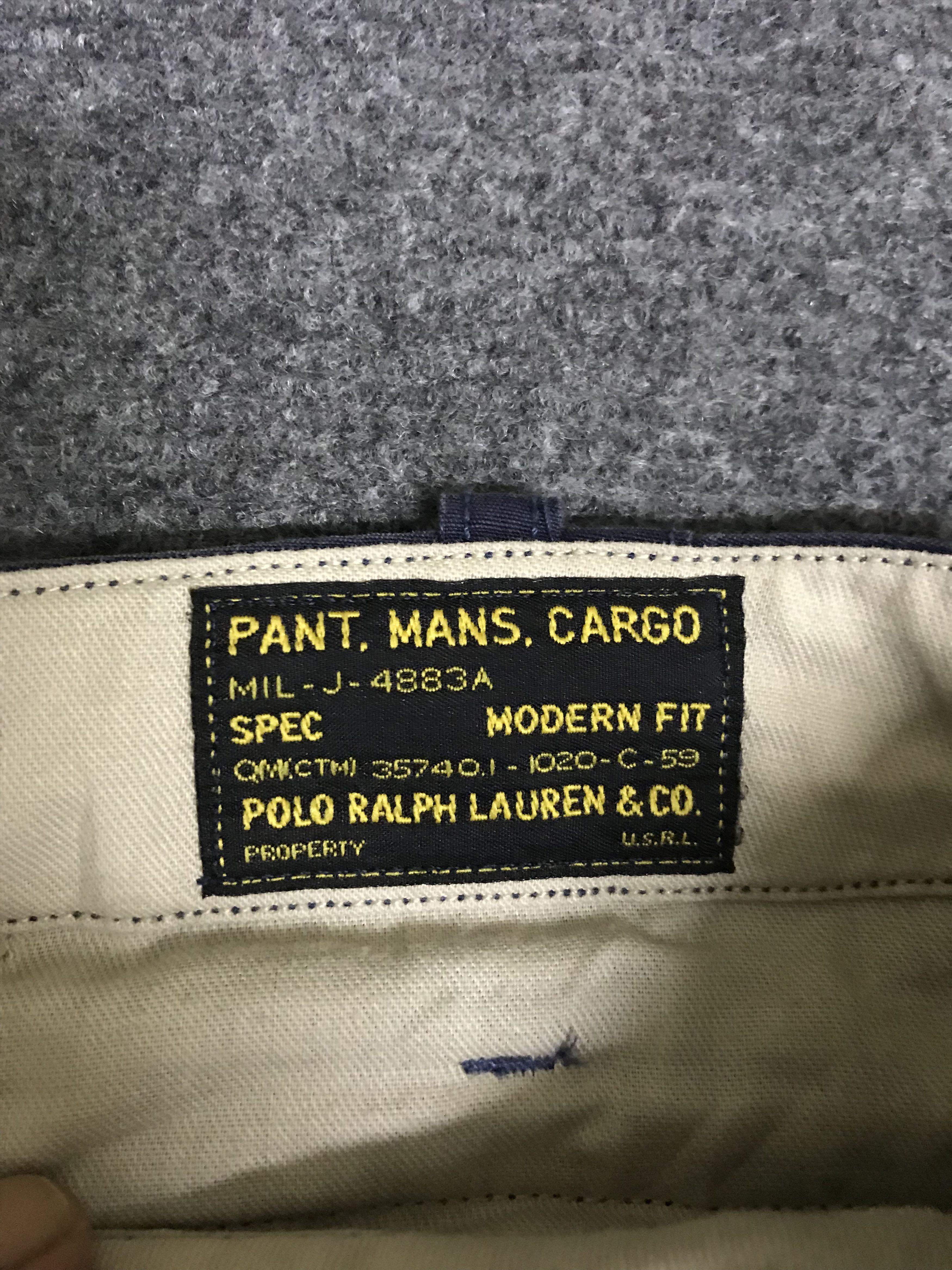 Polo Ralph Lauren CP293 Vintage PRL Military Cargo Pant Size US 34 / EU 50 - 7 Thumbnail