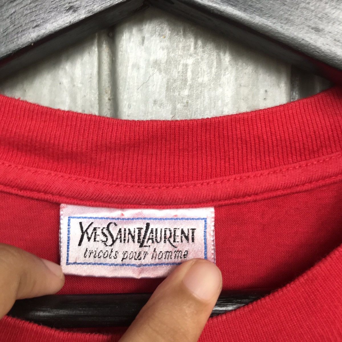 Vintage × Yves Saint Laurent *OG!! YVES SAINT LAURENT embroidery multicolour logo italy Size US M / EU 48-50 / 2 - 10 Thumbnail
