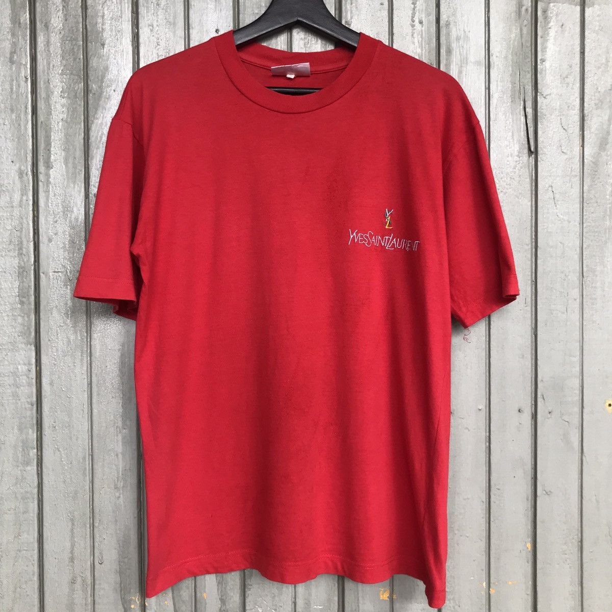 Vintage × Yves Saint Laurent *OG!! YVES SAINT LAURENT embroidery multicolour logo italy Size US M / EU 48-50 / 2 - 3 Thumbnail