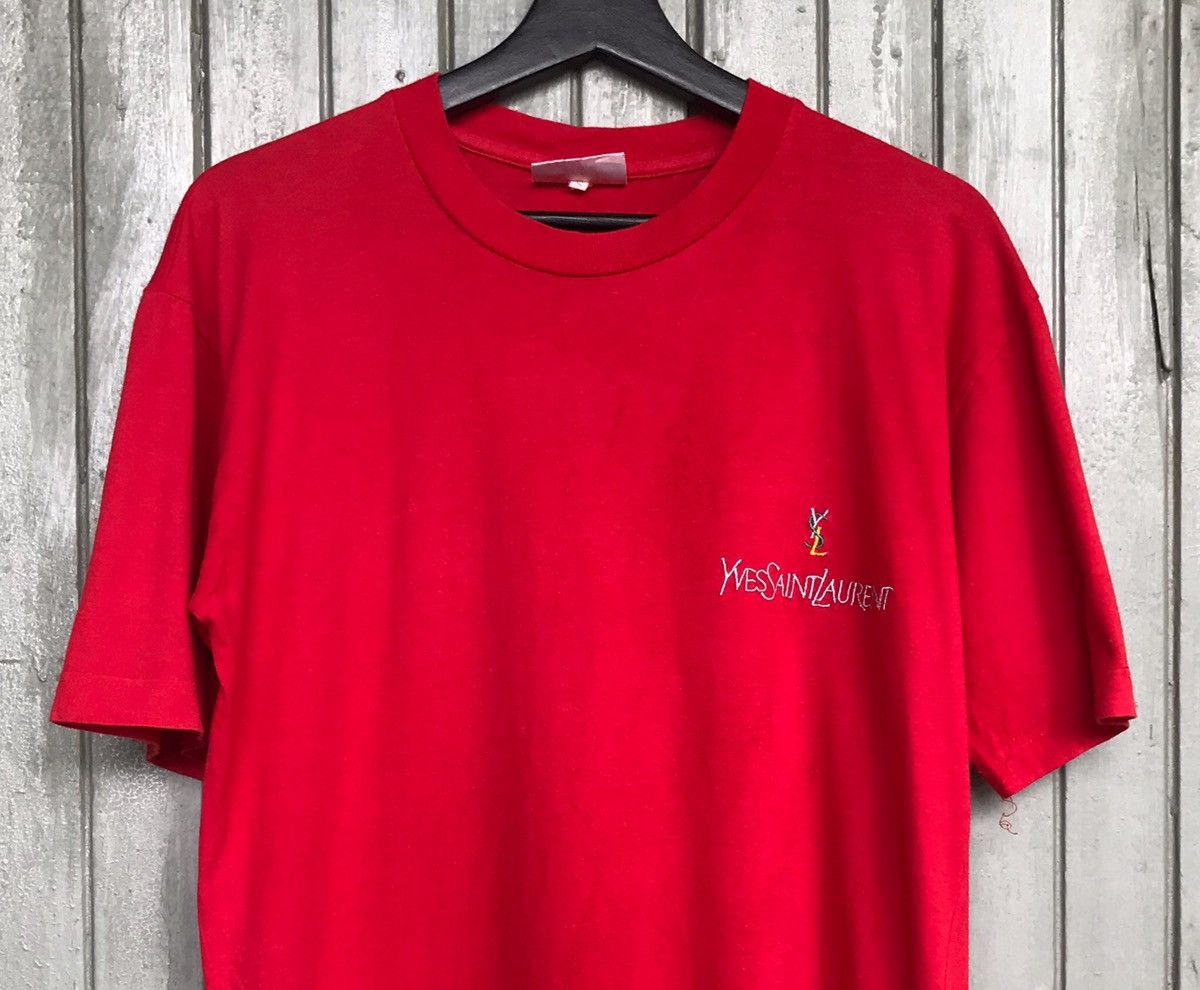 Vintage × Yves Saint Laurent *OG!! YVES SAINT LAURENT embroidery multicolour logo italy Size US M / EU 48-50 / 2 - 1 Thumbnail