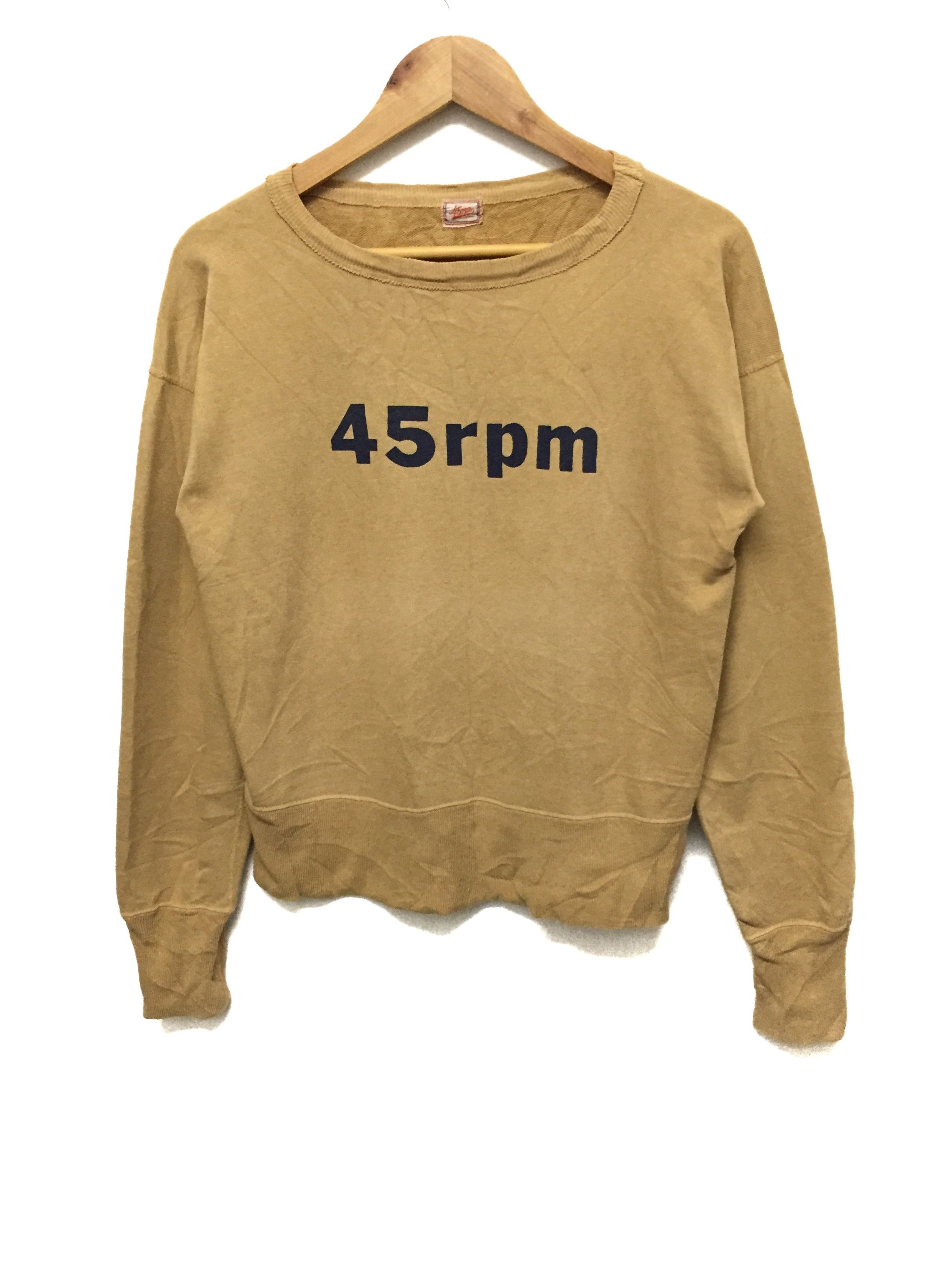 45rpm 80's Logo sweatshirt Size S / US 4 / IT 40 - 1 Thumbnail