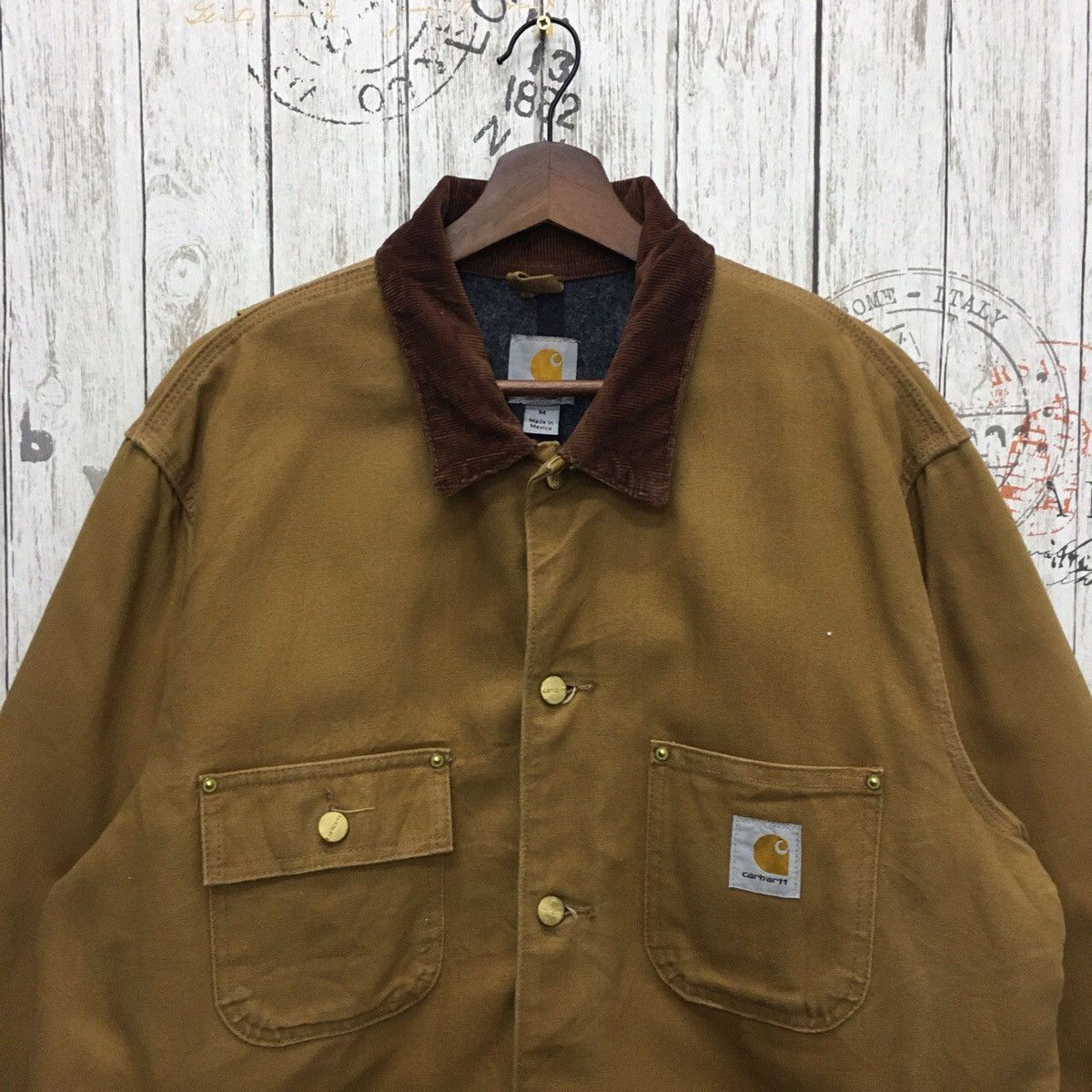 Carhartt ‼️Vintage CARHATT 4 pocket button cotton heavy jacket Size US M / EU 48-50 / 2 - 4 Thumbnail