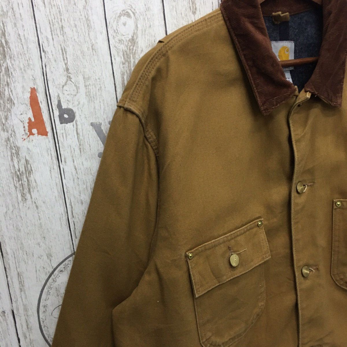 Carhartt ‼️Vintage CARHATT 4 pocket button cotton heavy jacket Size US M / EU 48-50 / 2 - 5 Thumbnail