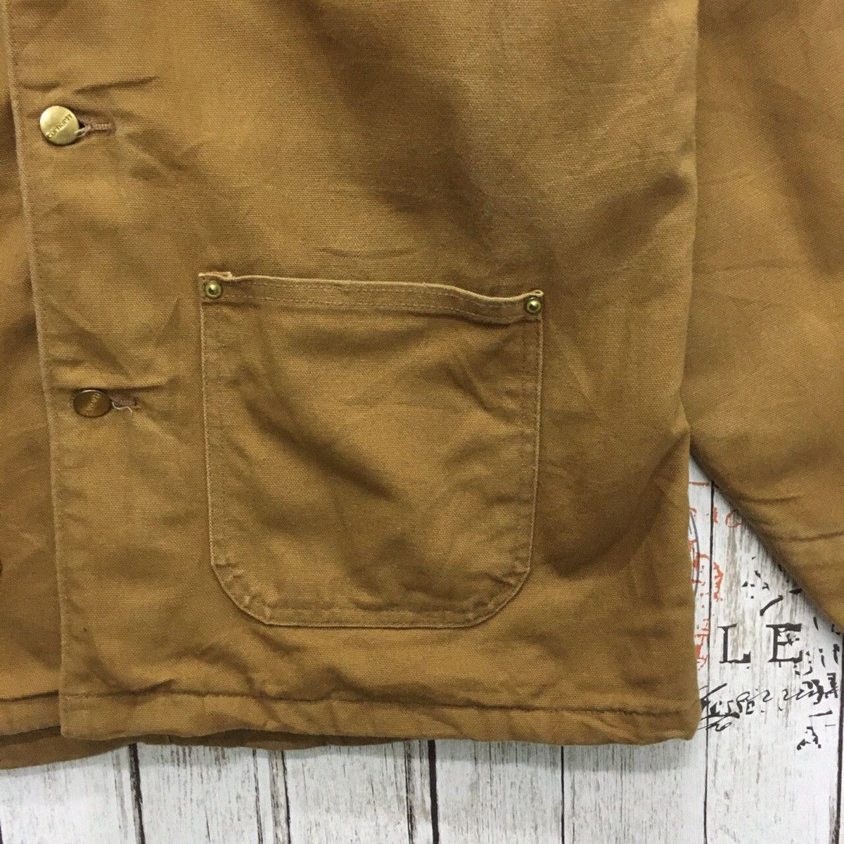Carhartt ‼️Vintage CARHATT 4 pocket button cotton heavy jacket Size US M / EU 48-50 / 2 - 16 Thumbnail