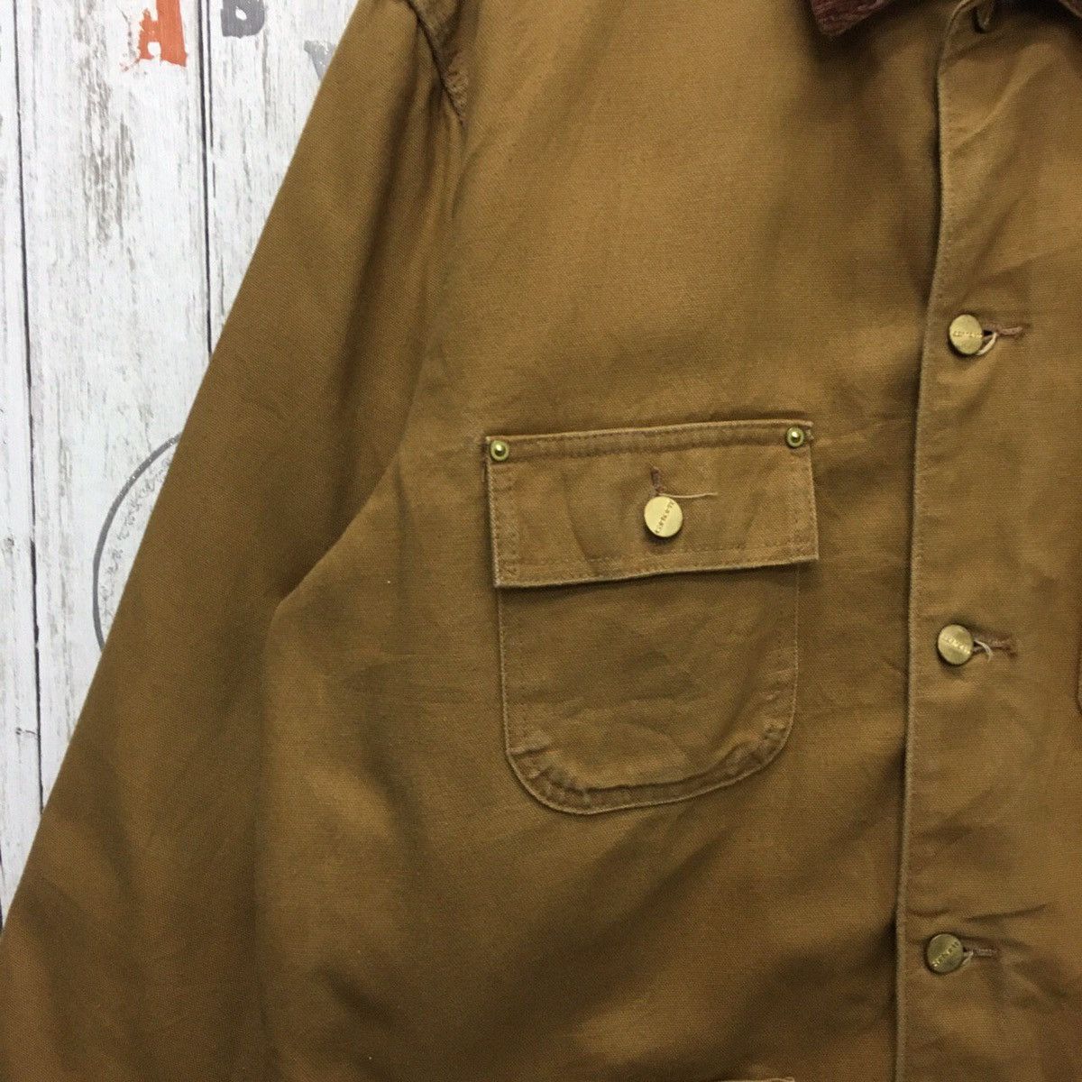 Carhartt ‼️Vintage CARHATT 4 pocket button cotton heavy jacket Size US M / EU 48-50 / 2 - 8 Thumbnail