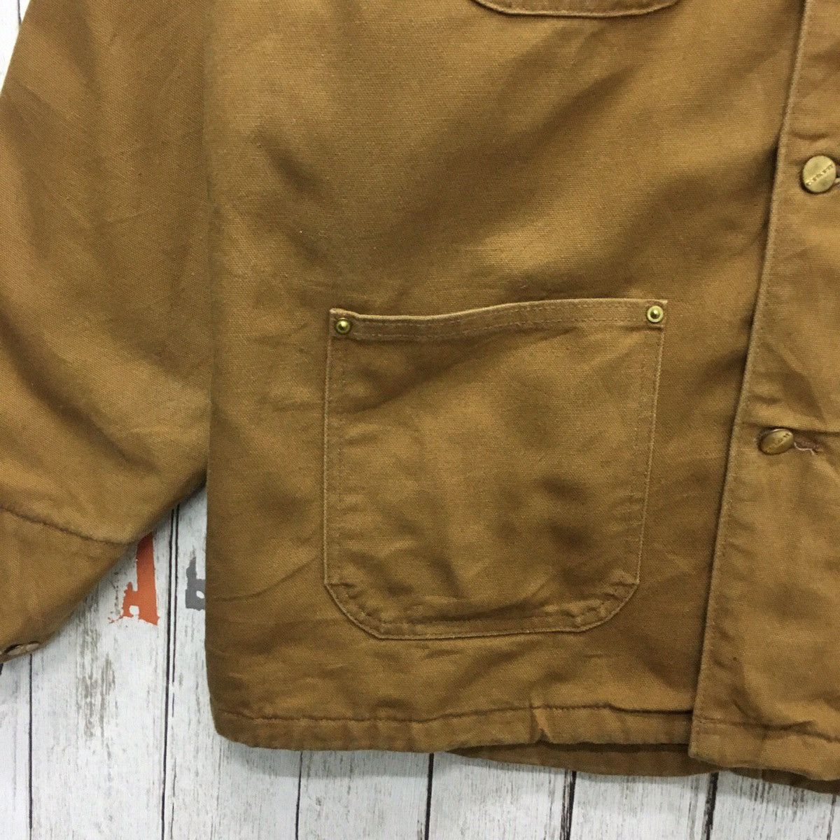 Carhartt ‼️Vintage CARHATT 4 pocket button cotton heavy jacket Size US M / EU 48-50 / 2 - 17 Thumbnail