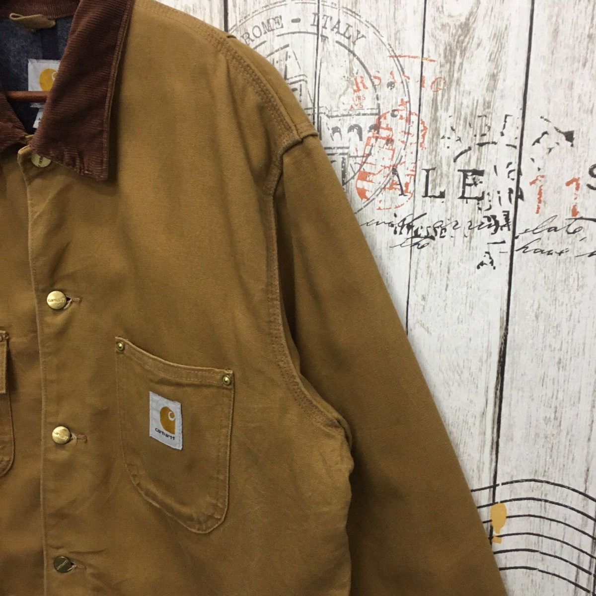 Carhartt ‼️Vintage CARHATT 4 pocket button cotton heavy jacket Size US M / EU 48-50 / 2 - 6 Thumbnail