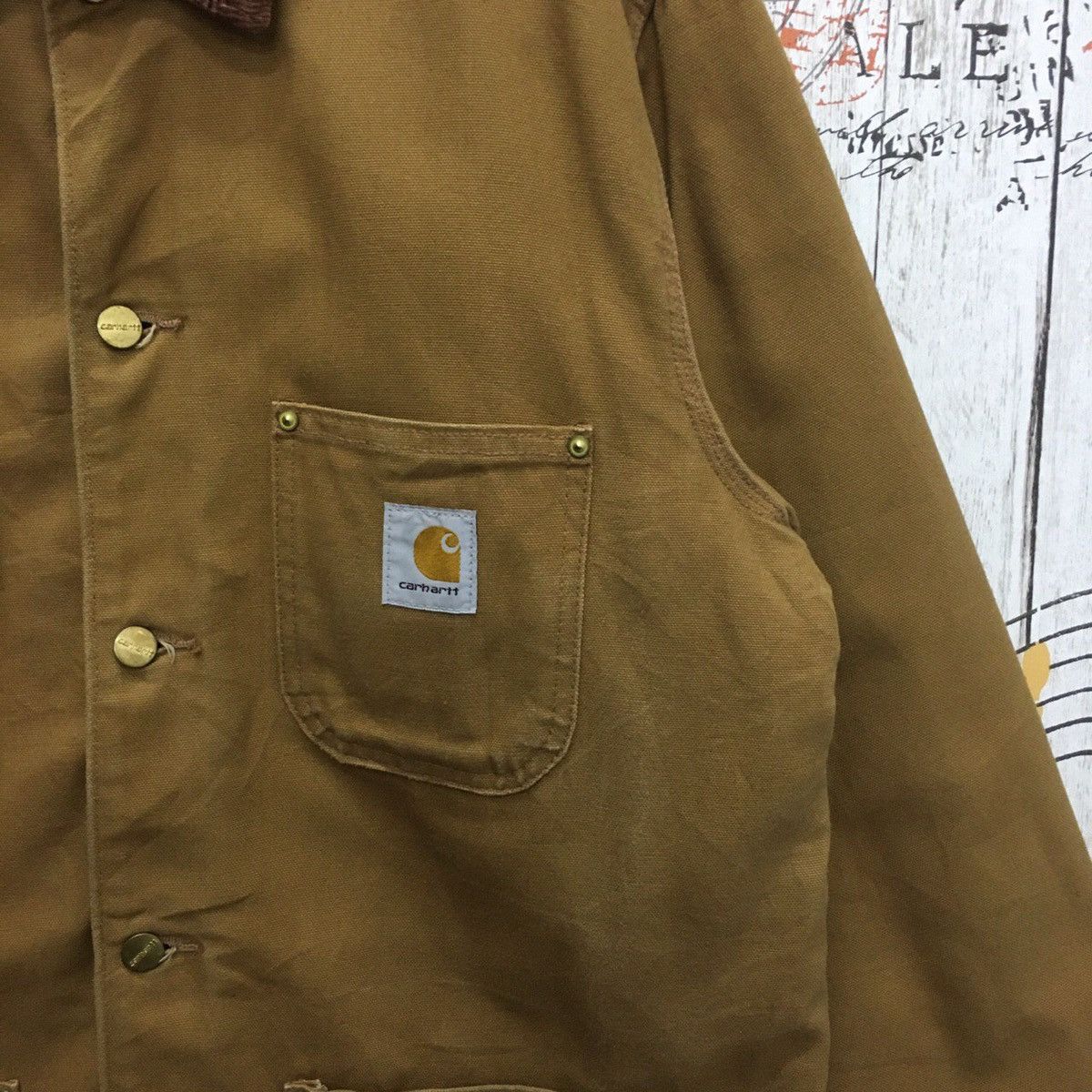 Carhartt ‼️Vintage CARHATT 4 pocket button cotton heavy jacket Size US M / EU 48-50 / 2 - 7 Thumbnail